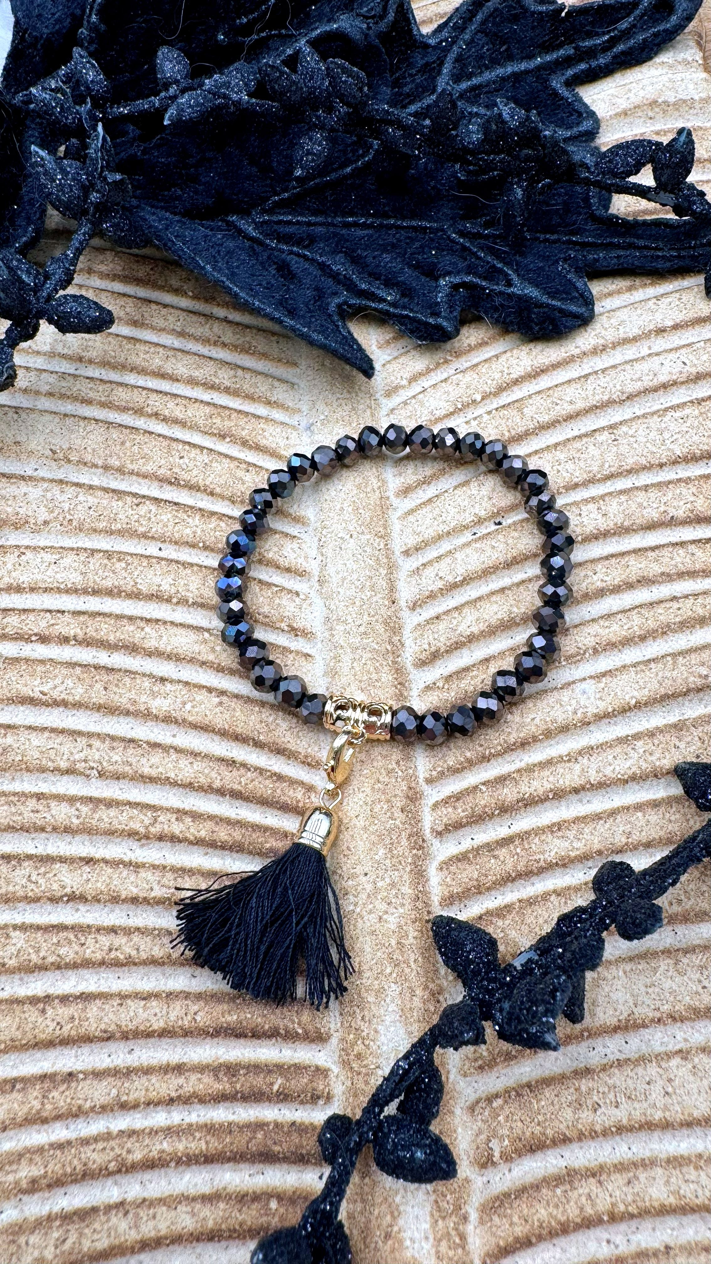 Armband Tassel Muse *Anthrazit*