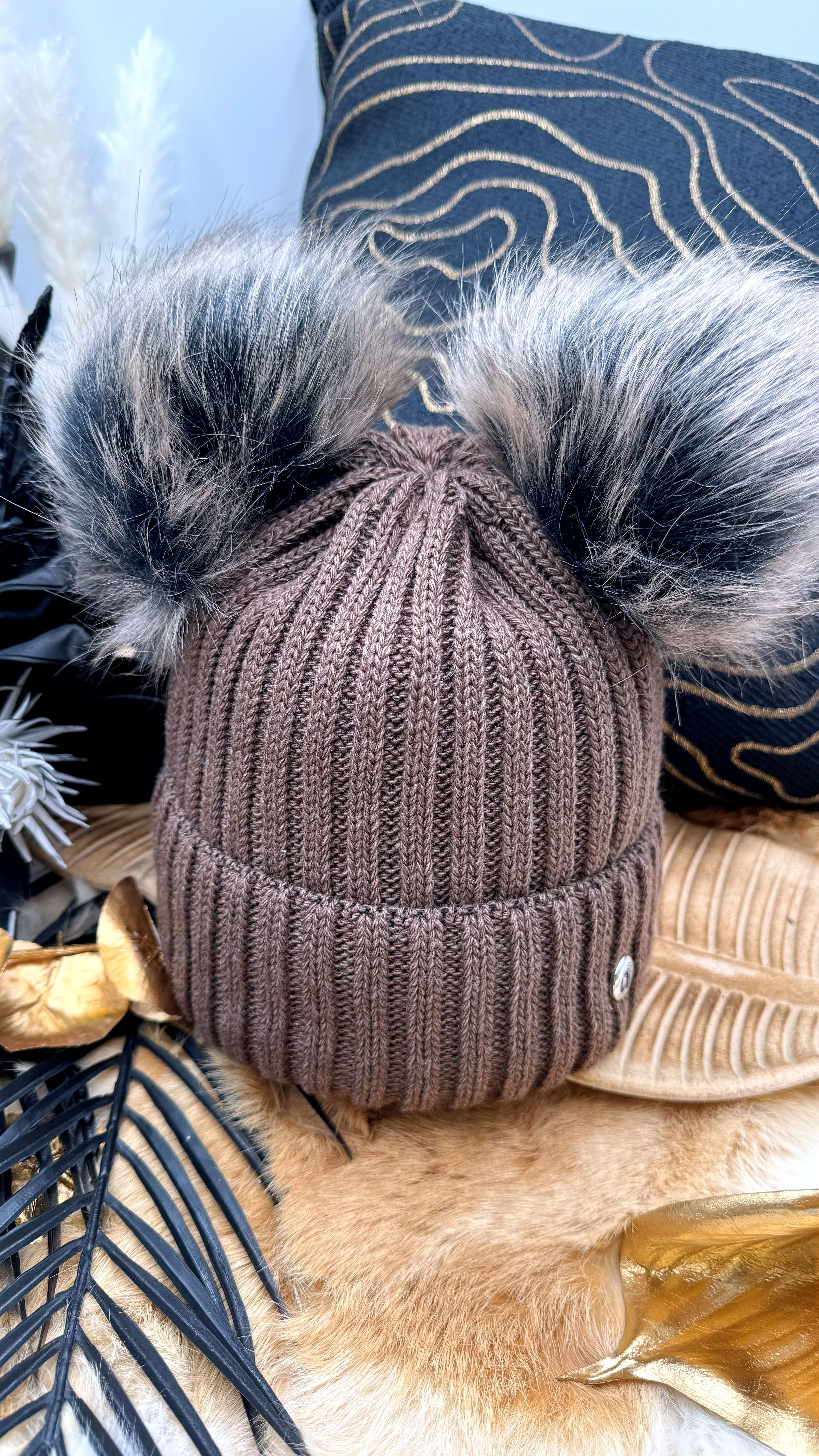 Mütze Winter Twin *Schoko*