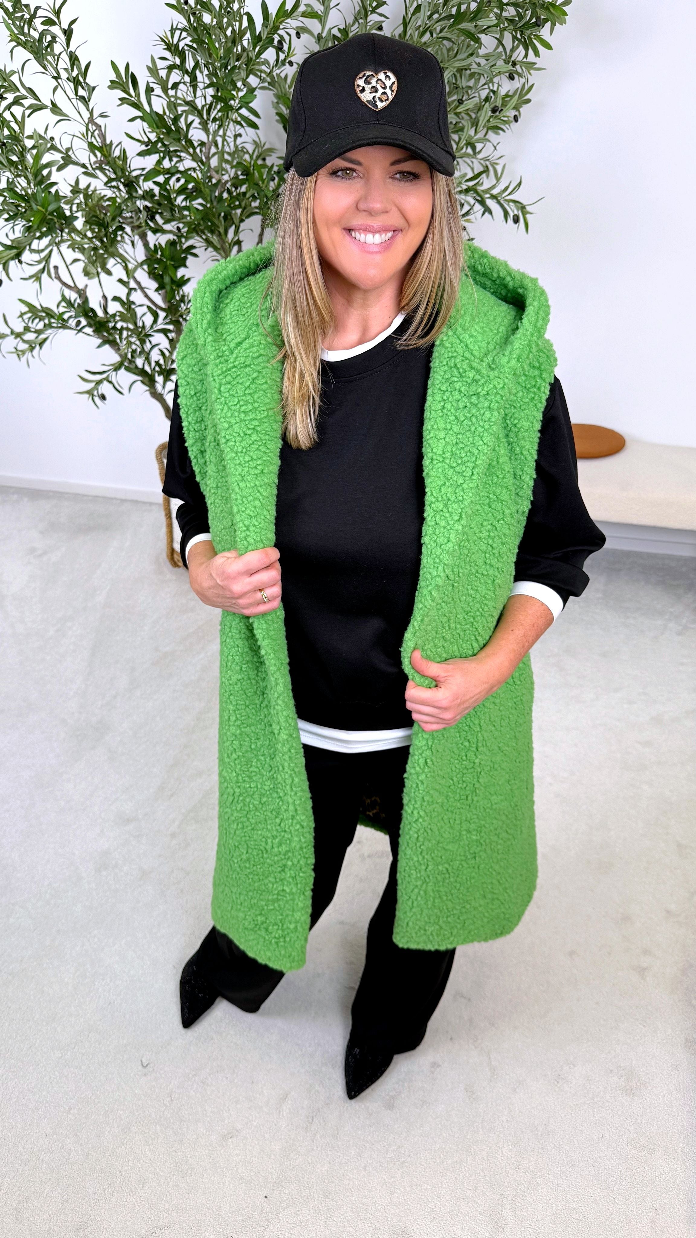 Weste Little Amber *Grün*