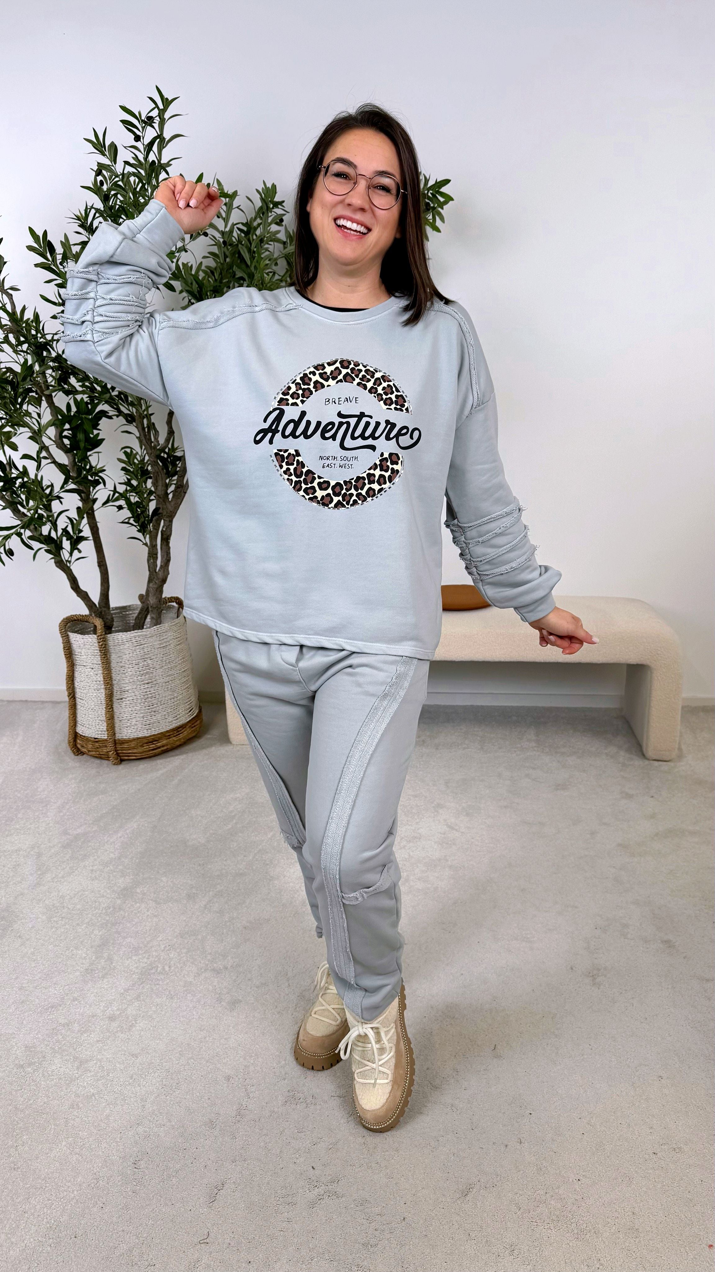 Sweathose City Comfort *Hellgrau*