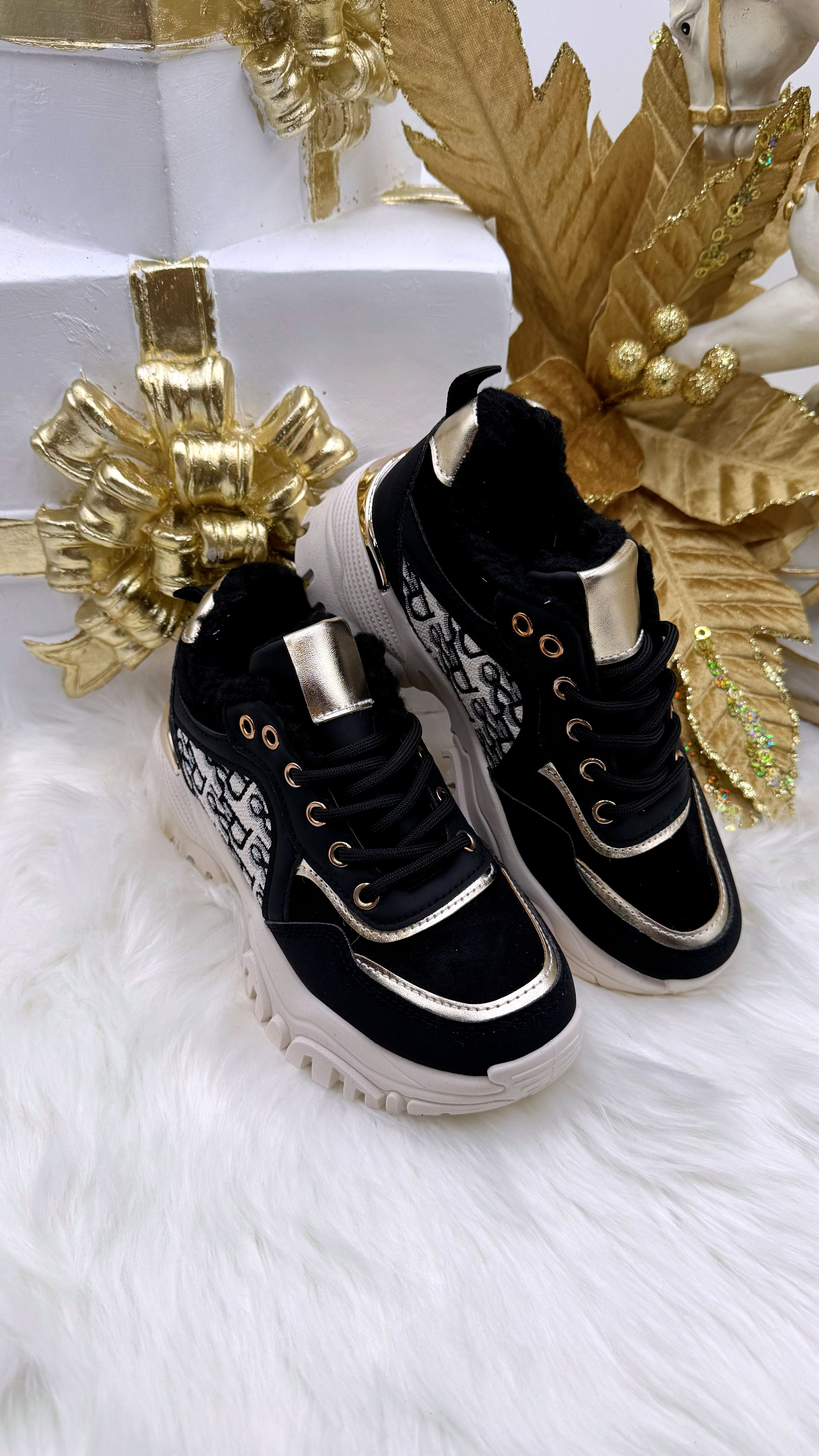 Sneaker Frosty Dream *Schwarz*