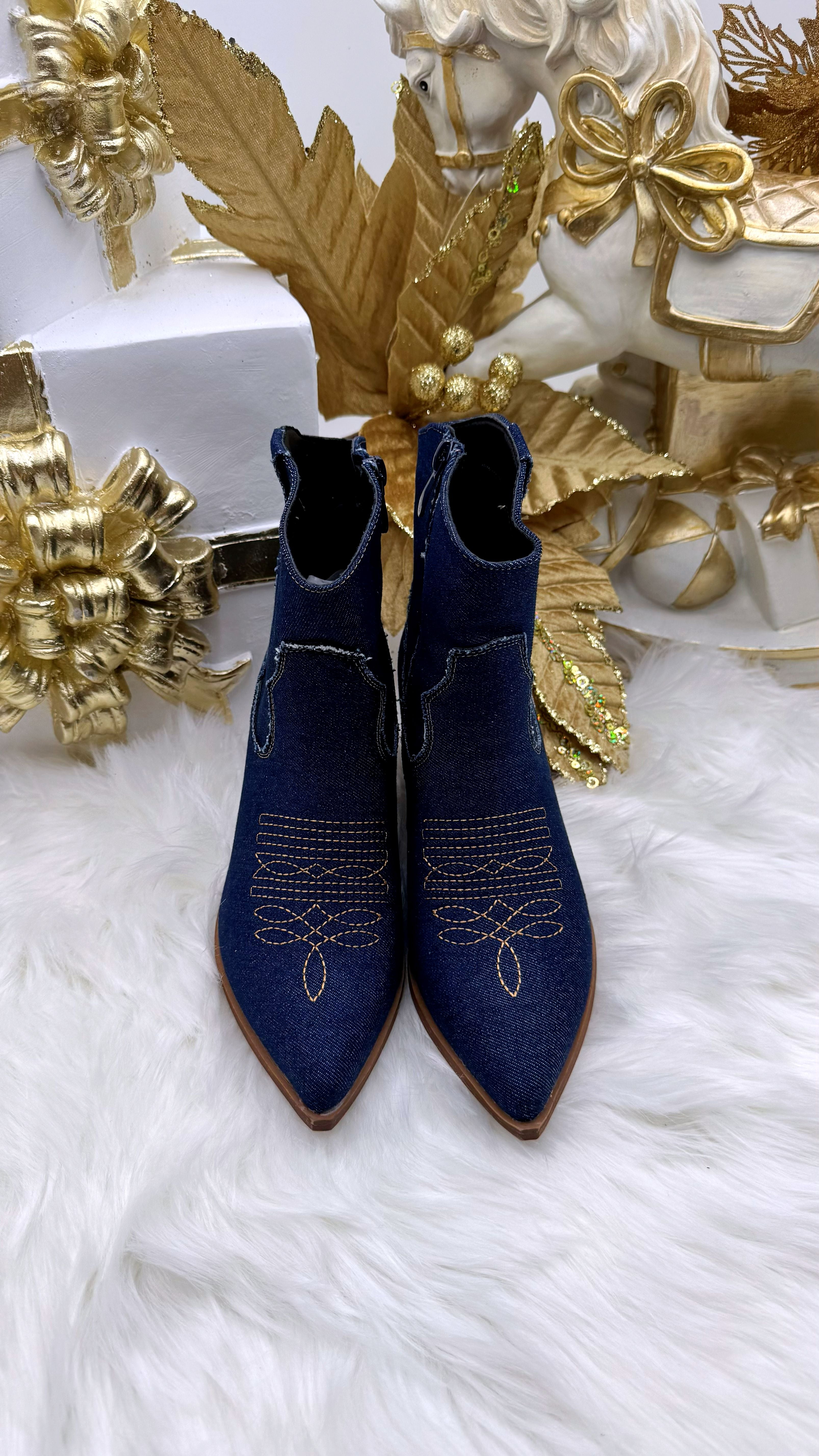 Stiefellette Denim Diva *Dunkelblau*