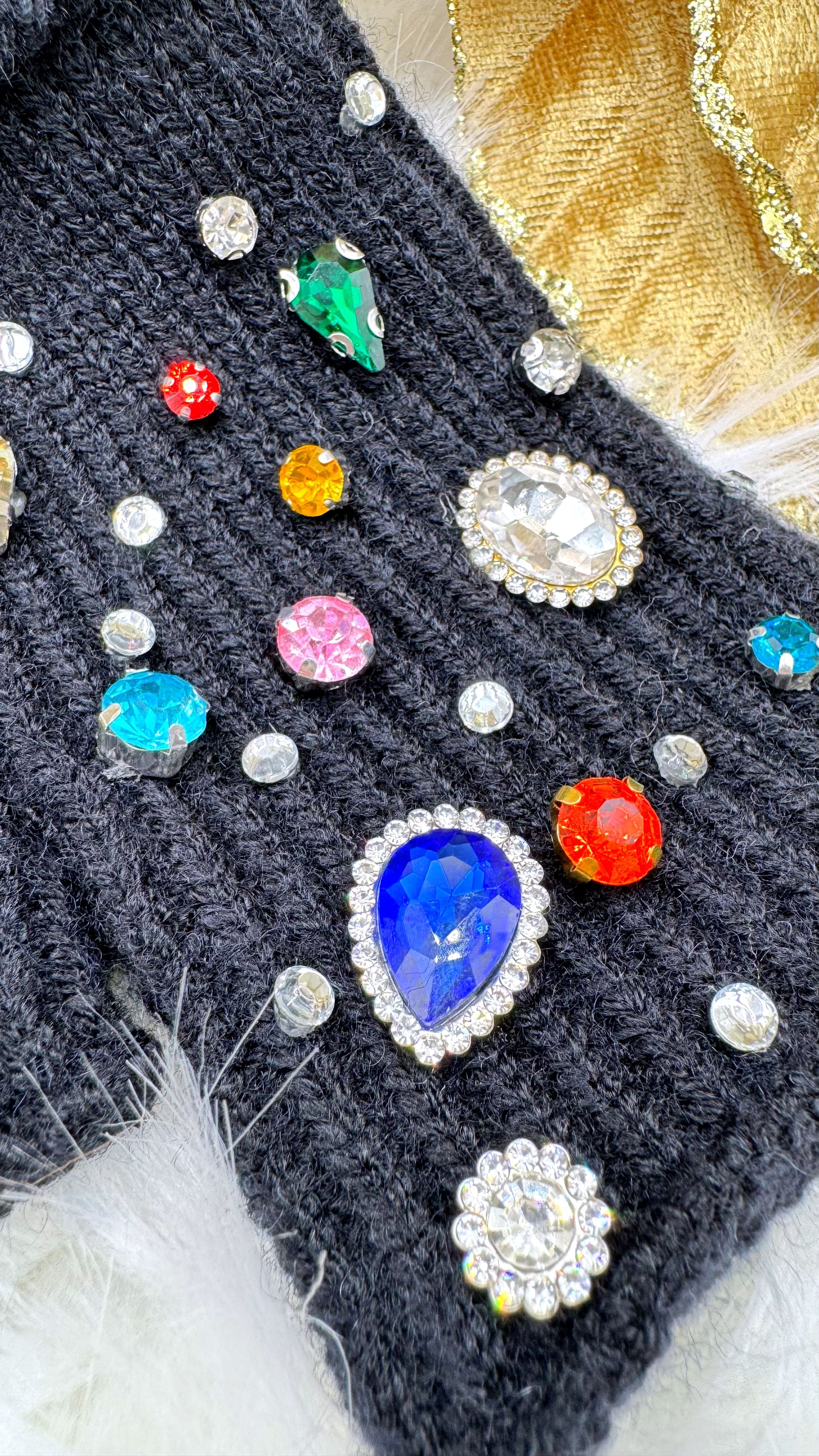 Stulpenhandschuhe Jewal Hands *Schwarz*