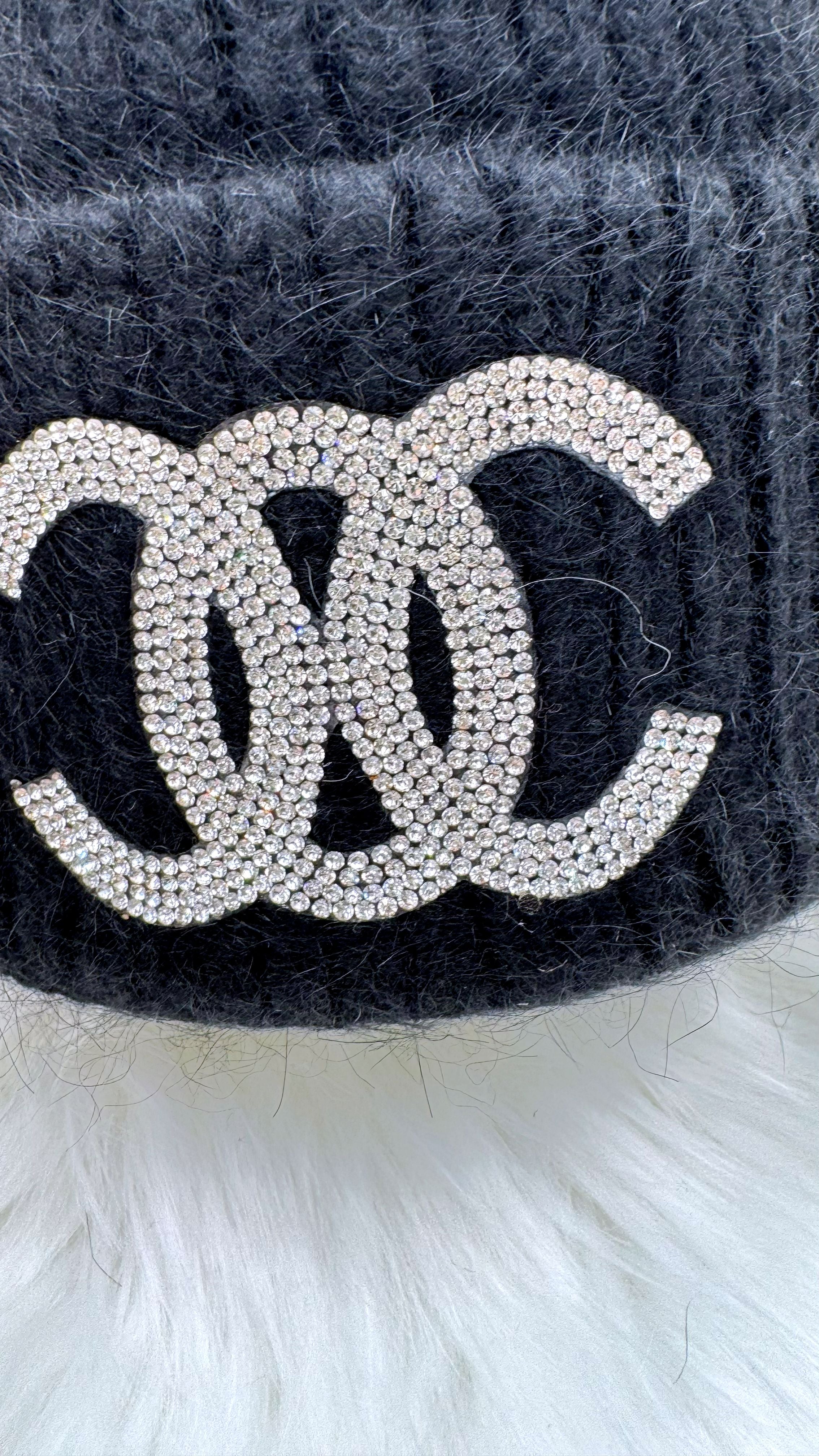 Mütze Frosted Glam *Schwarz*