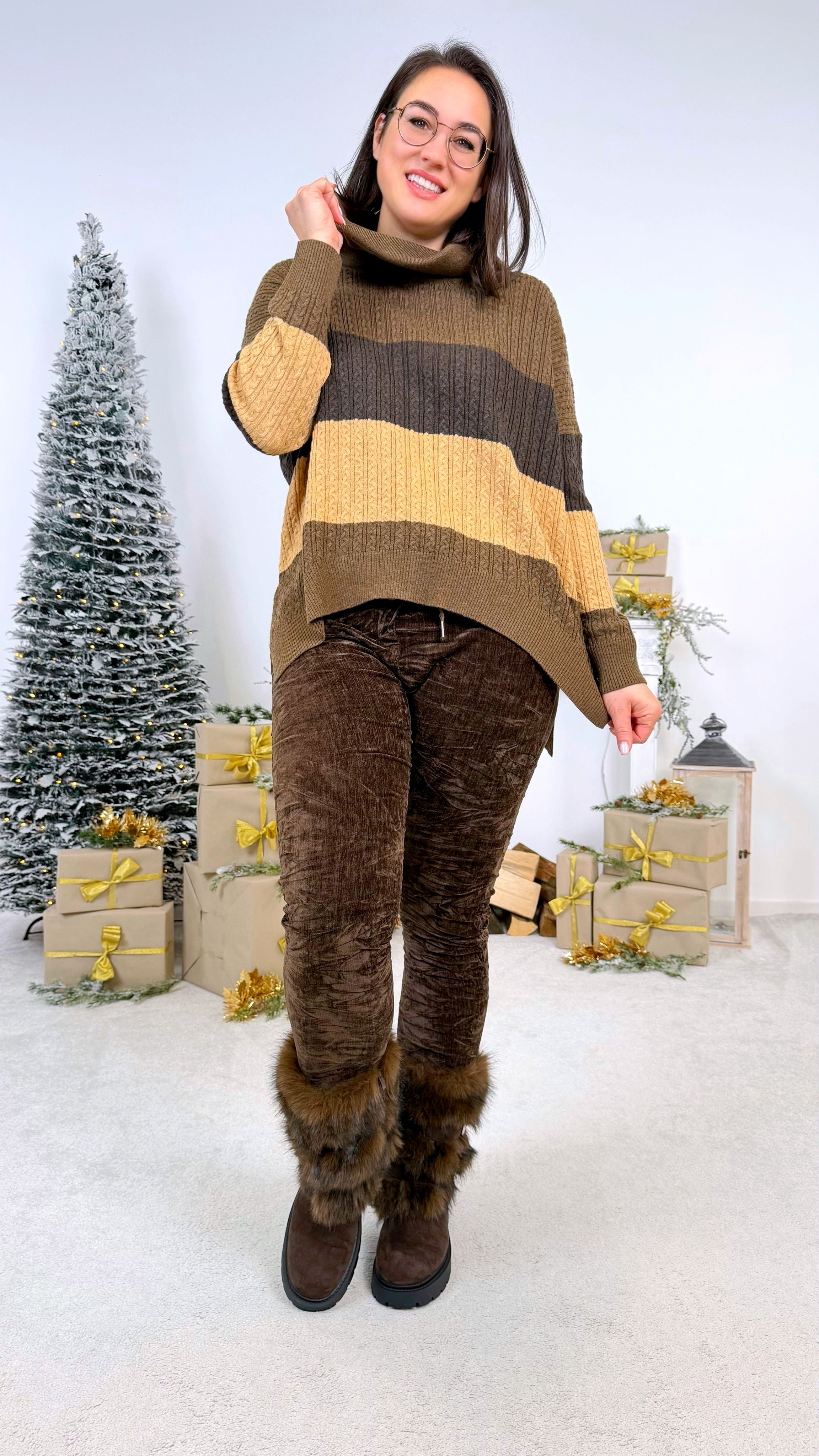 Strickpullover Hazel Harmony *Camel*