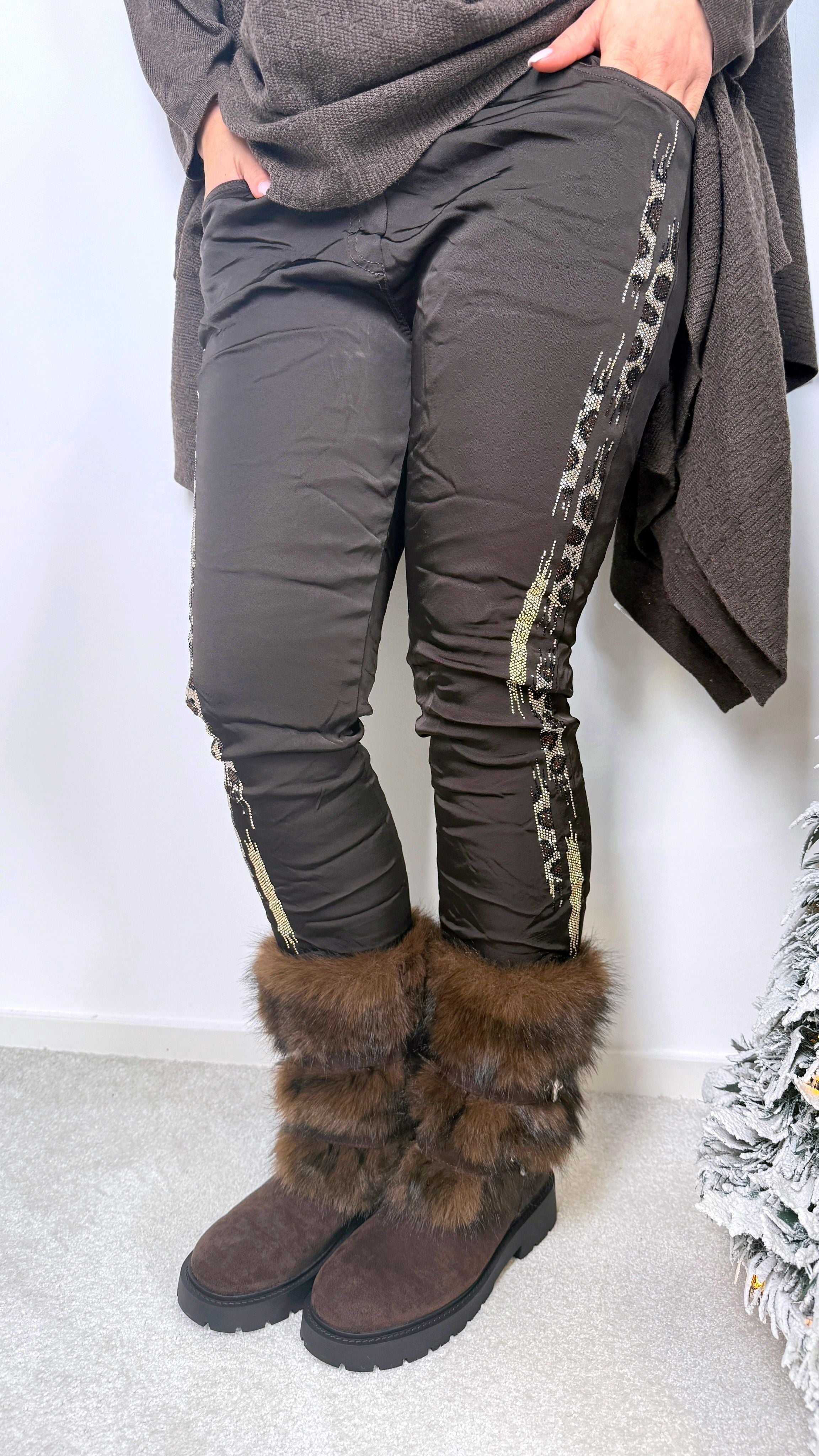 Jogpants Dynamic Flair *Schoko*