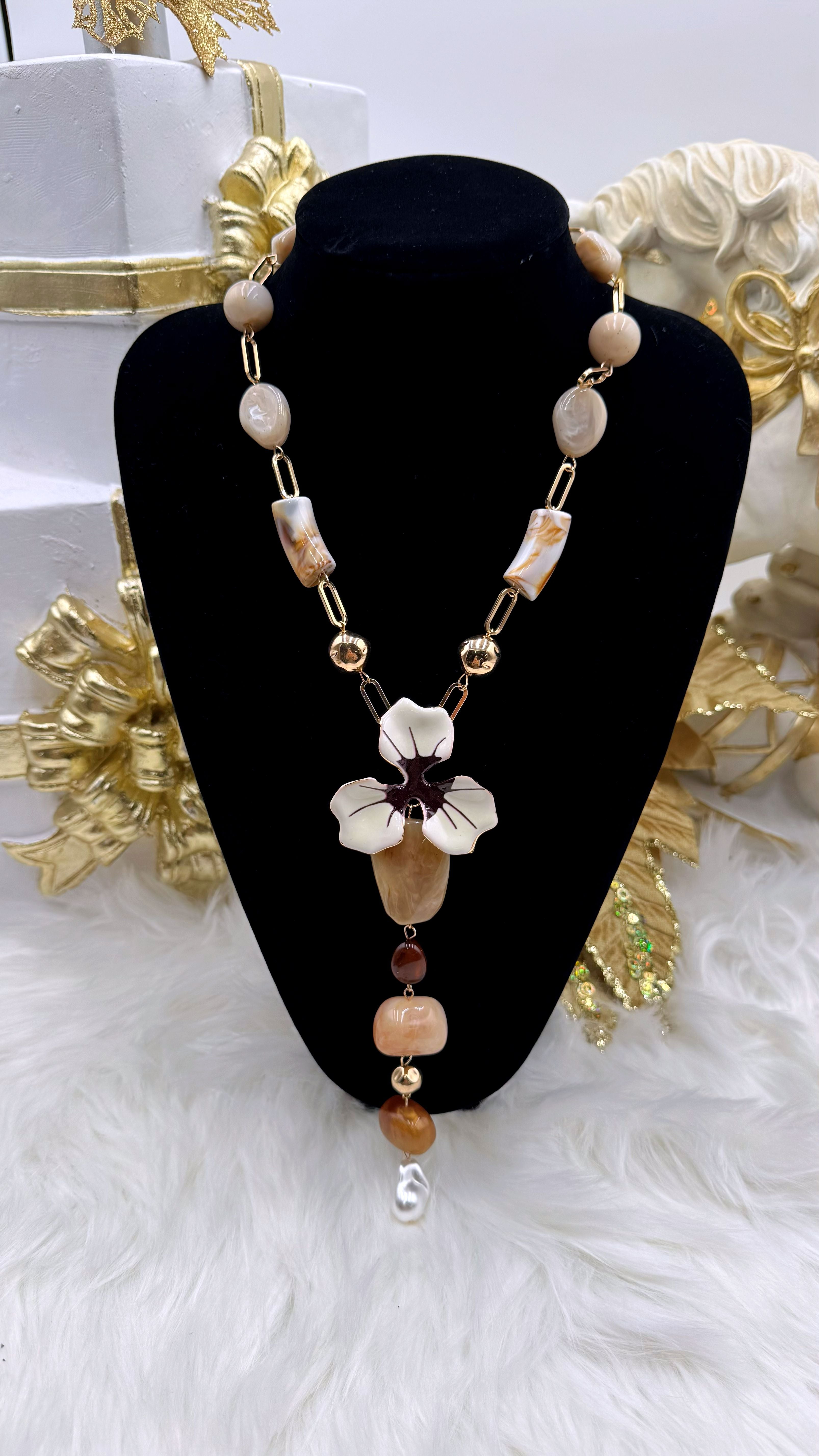 Halskette Blossom Y-Luxe