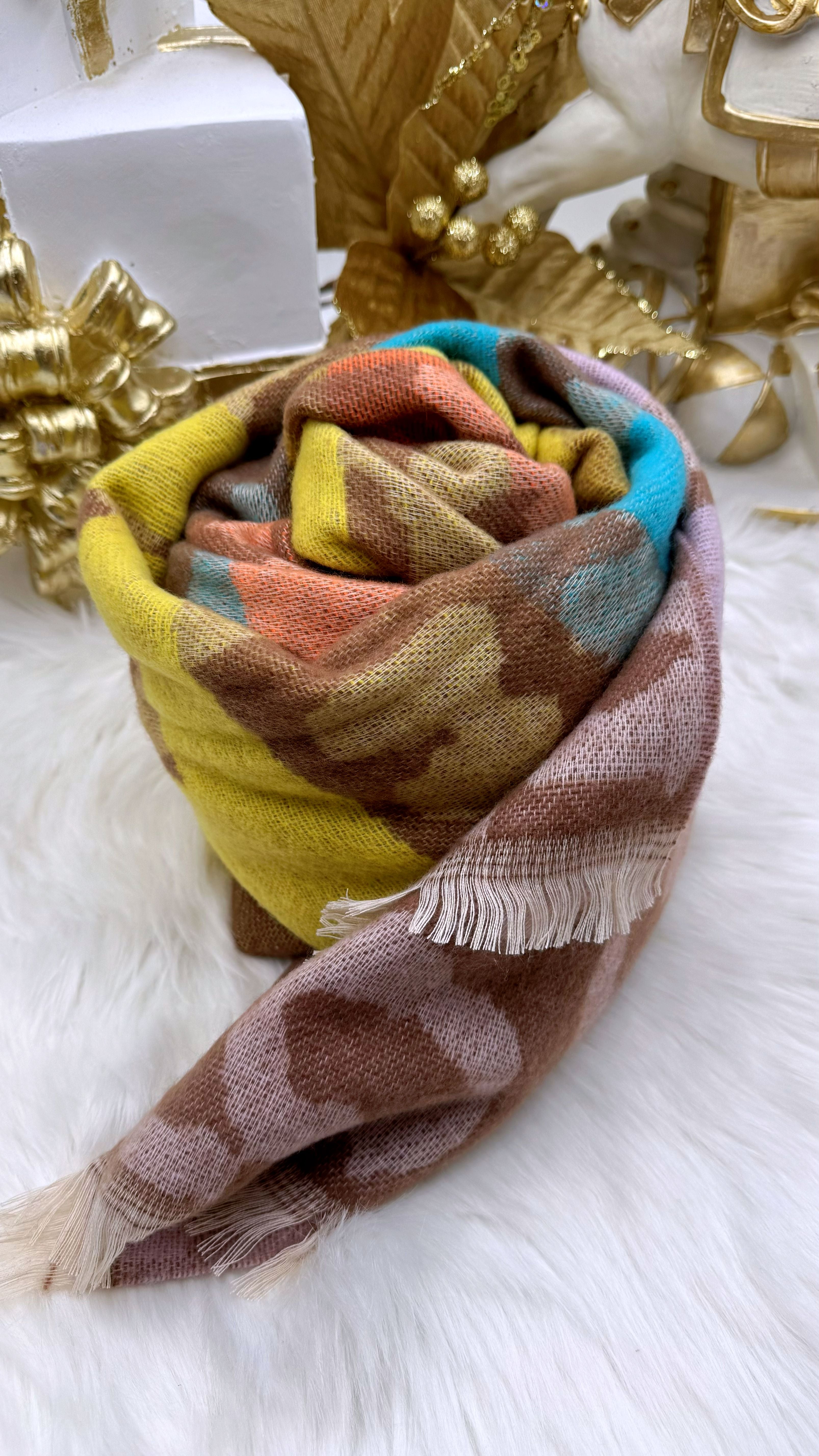 Schal Color Dream *Gelb/Orange*