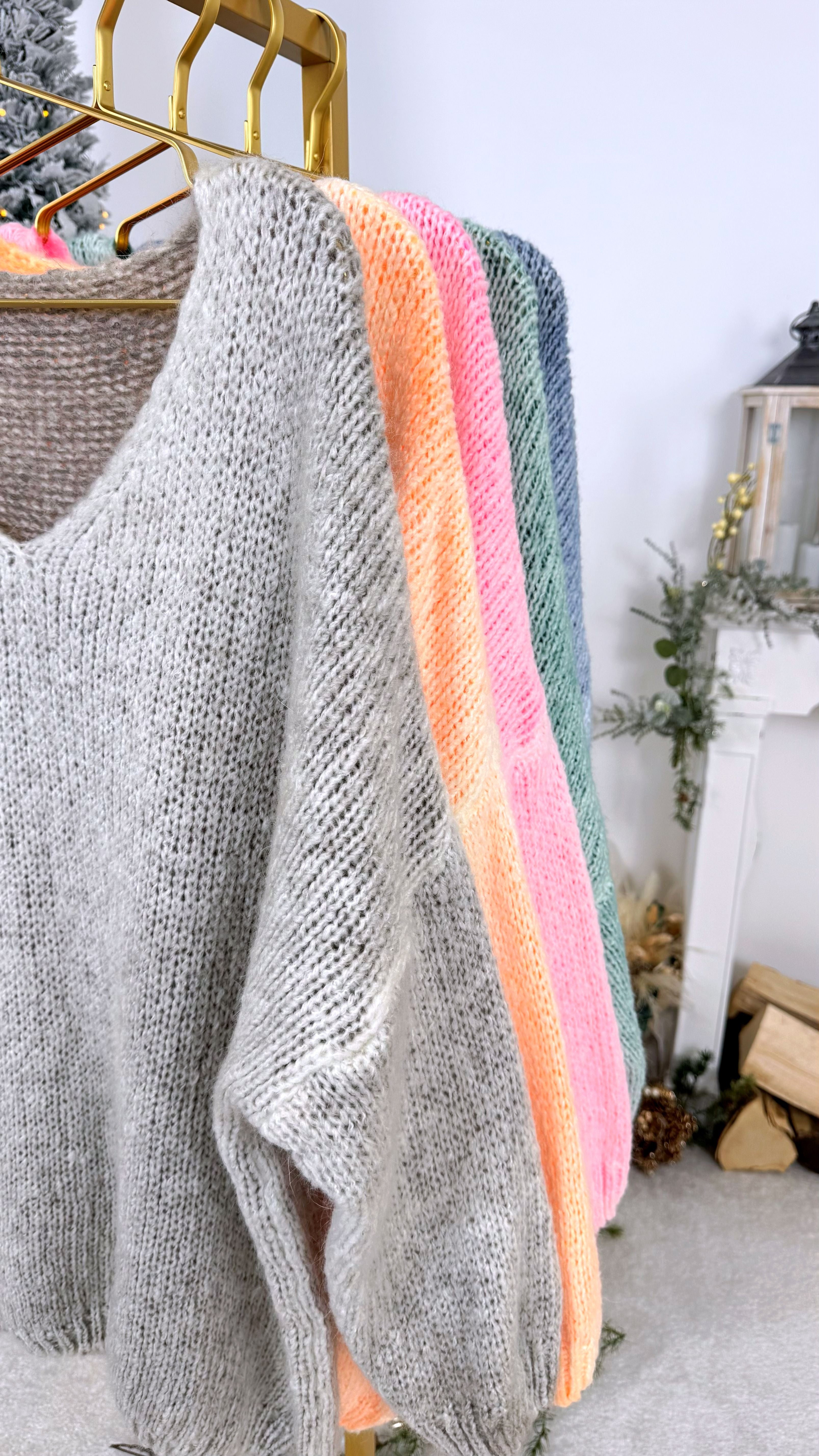 Strickpullover Back to Heart (5 Farben)