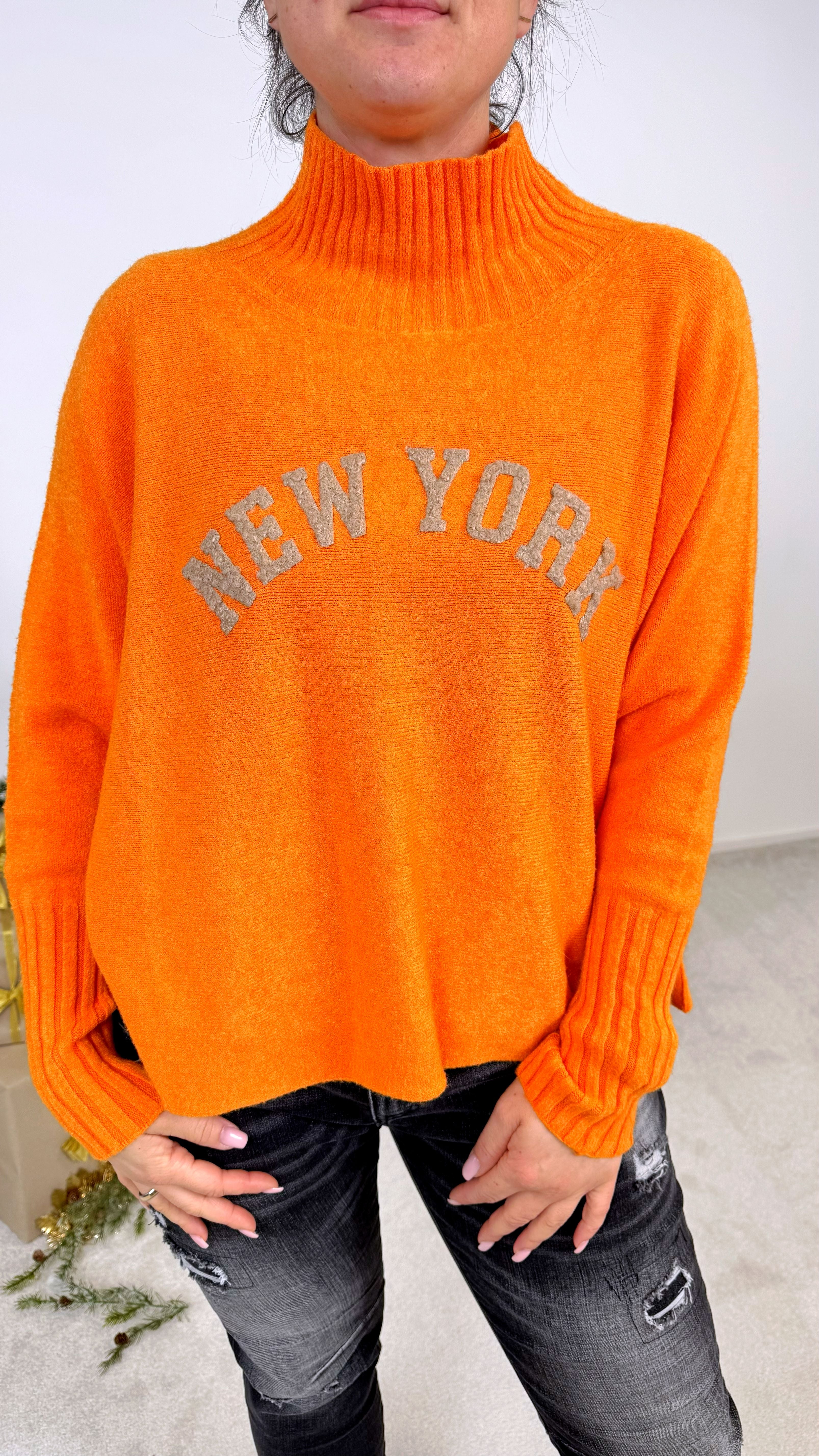 Pullover City Lights *Orange*