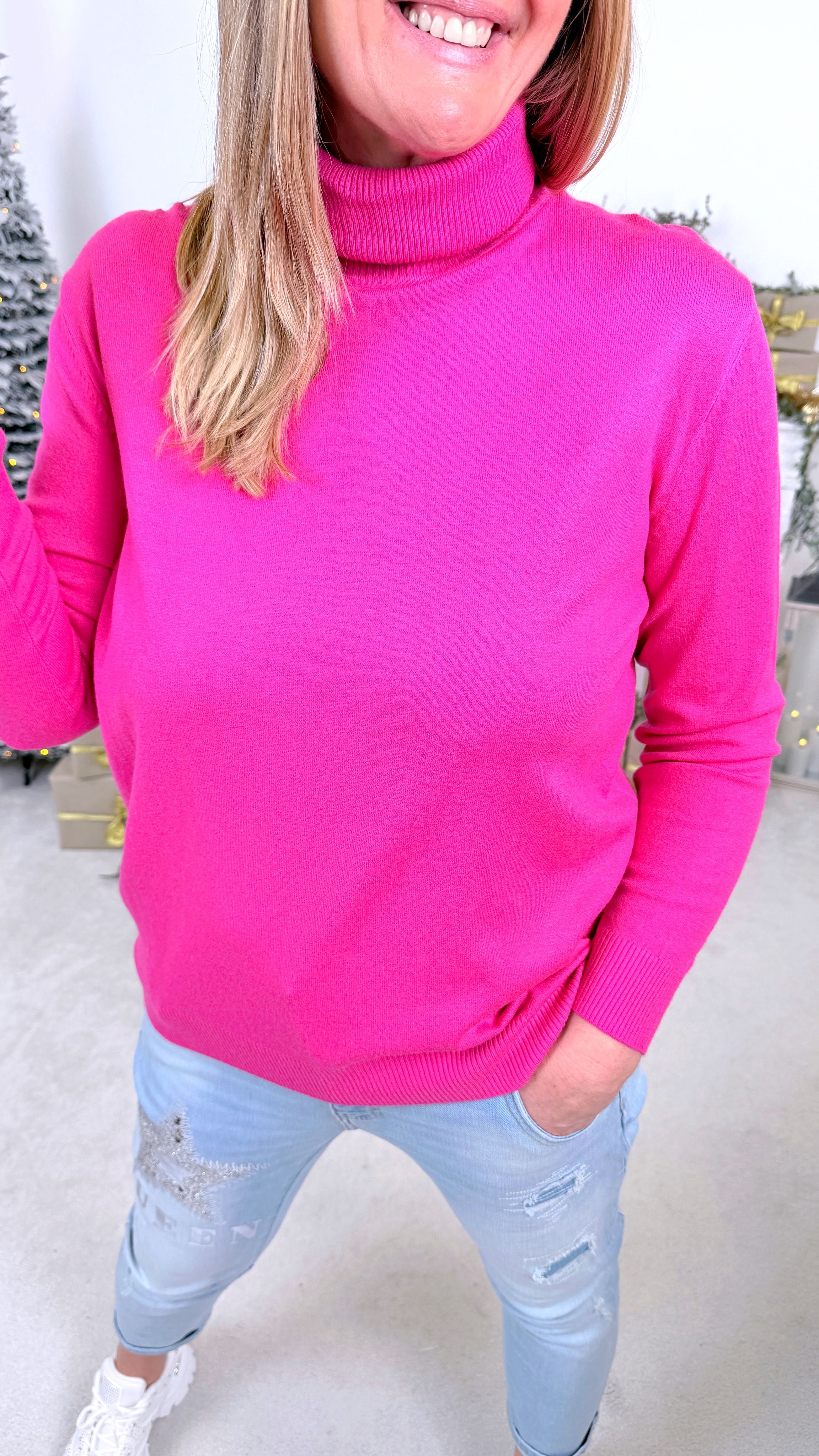 Rollkragenpullover Skin Kiss (12 Farben)