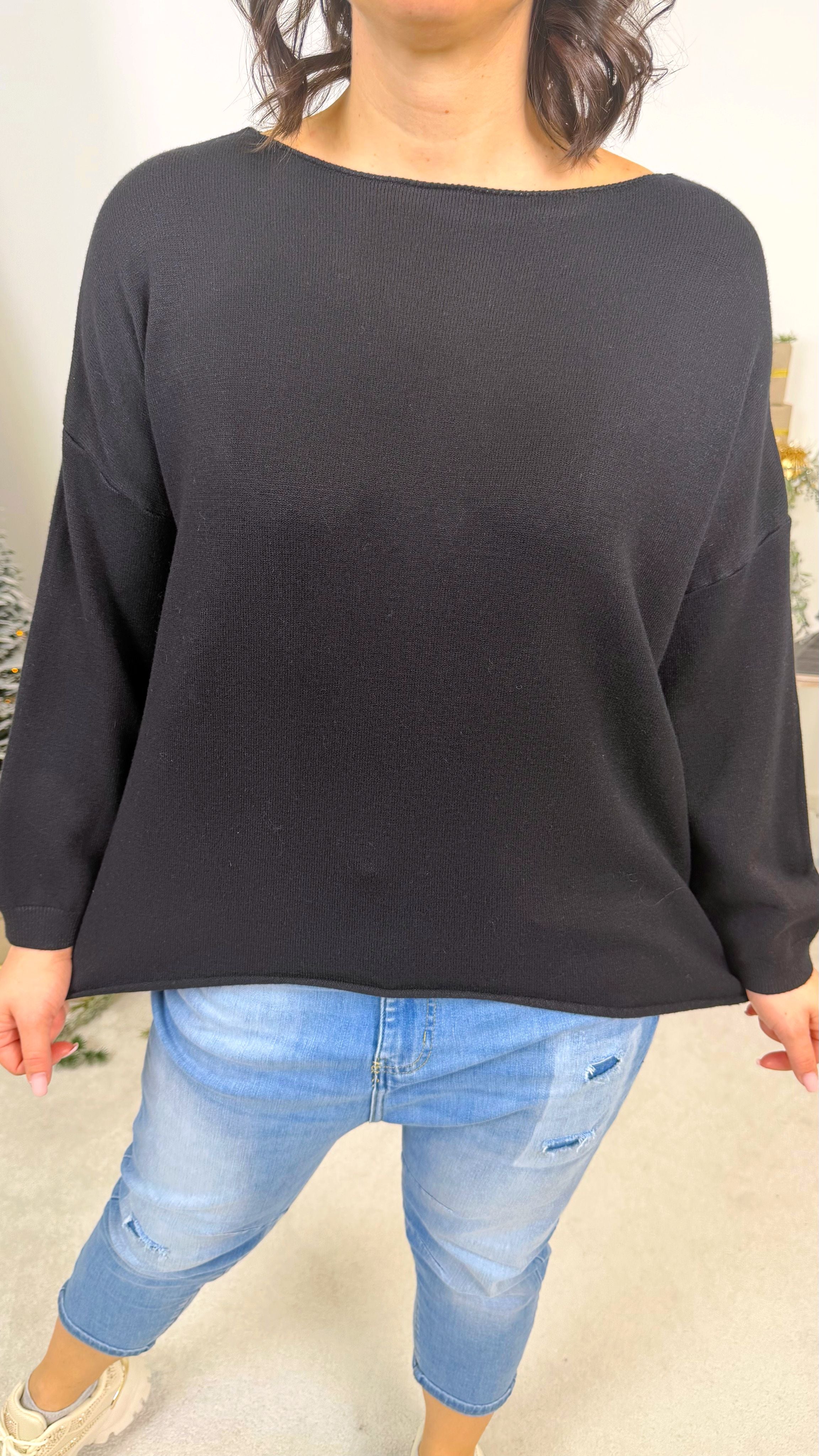 Pullover Bright Spirit *Schwarz* KS-9635