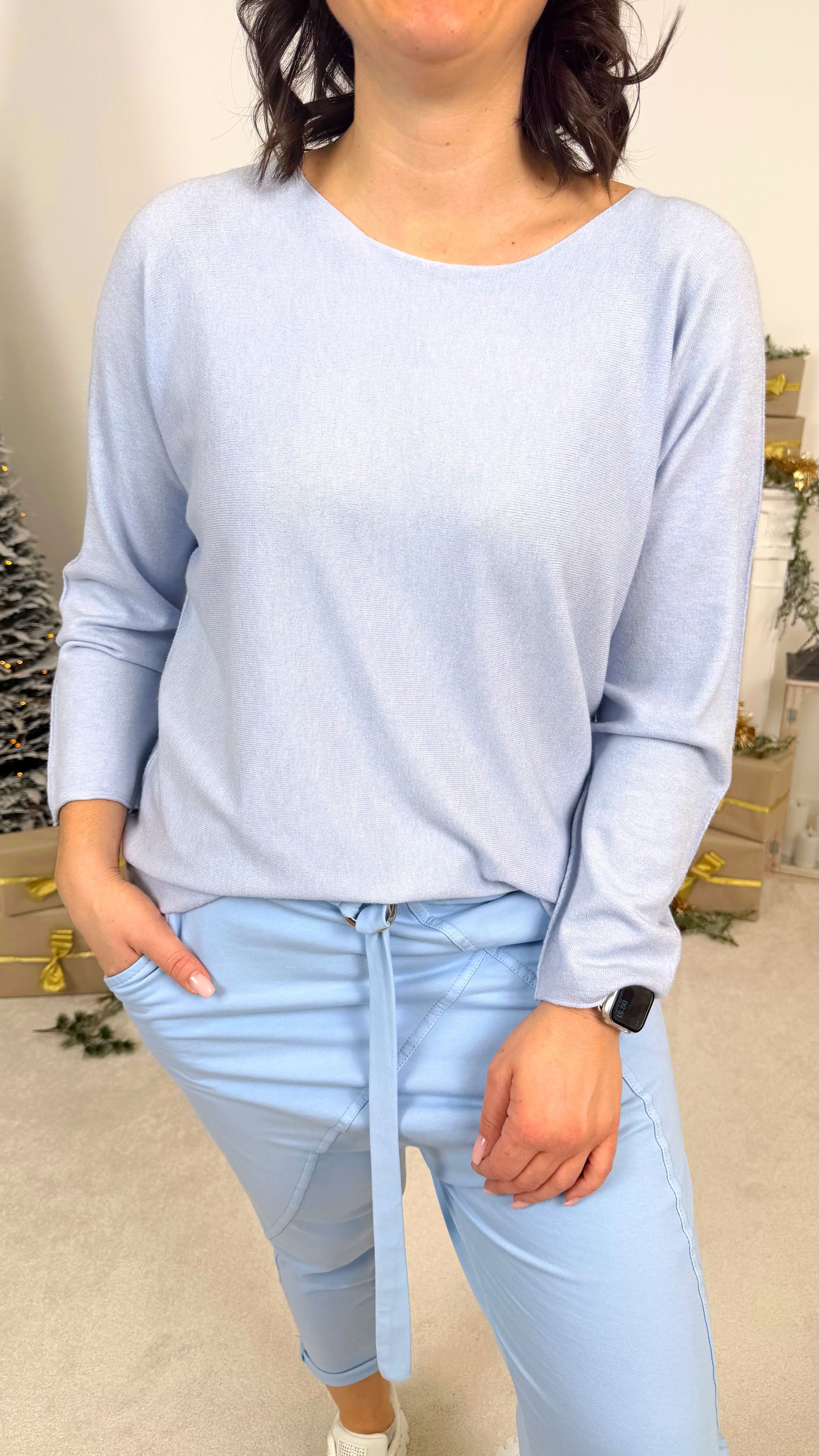 Pullover Timeless Knit *Hellblau*