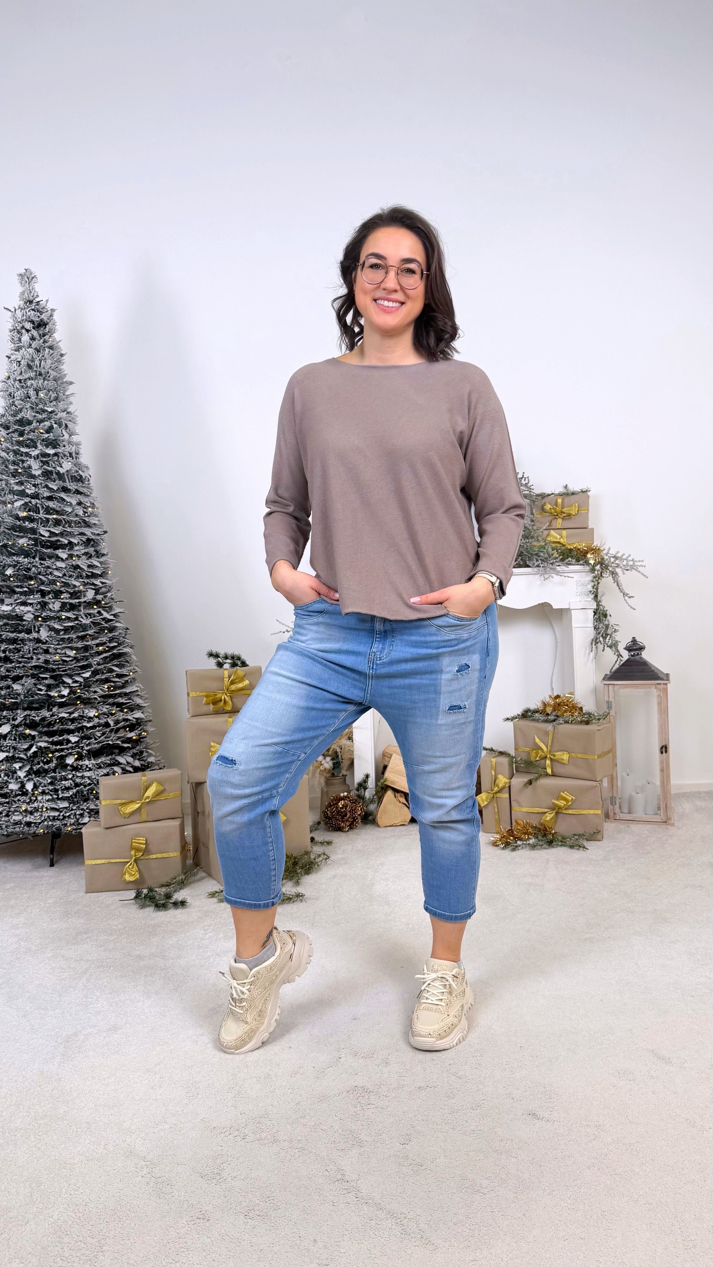 Pullover Timeless Knit *Taupe*