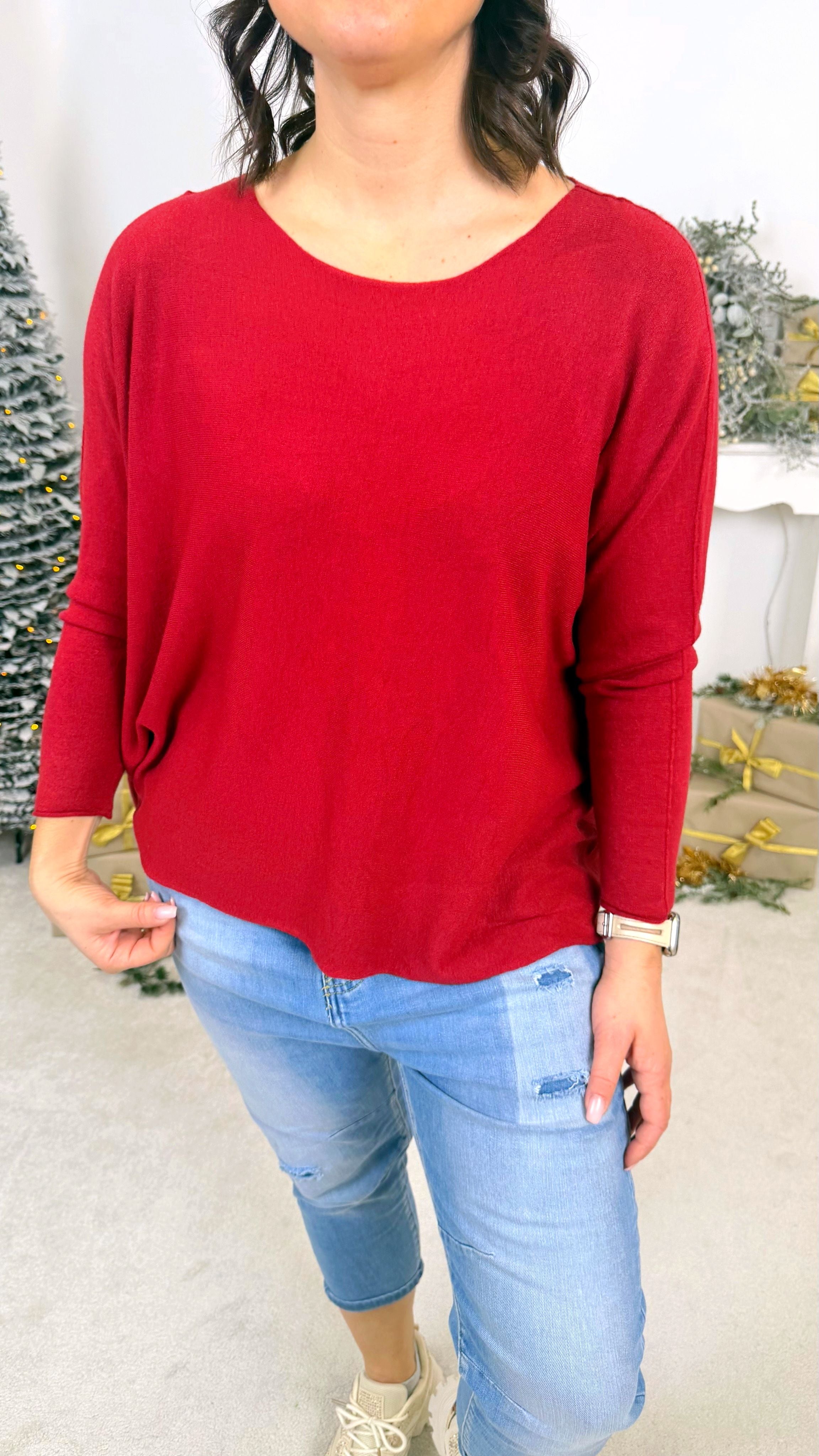 Pullover Timeless Knit *Bordaux*