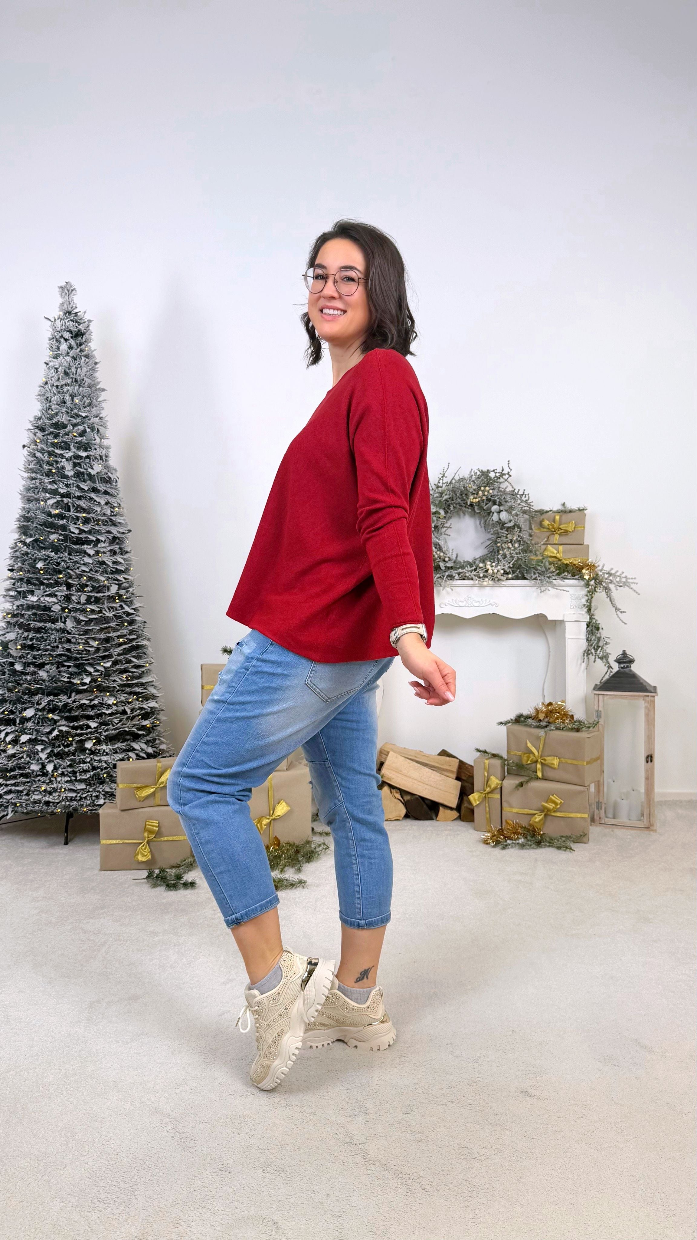 Pullover Timeless Knit *Bordaux*