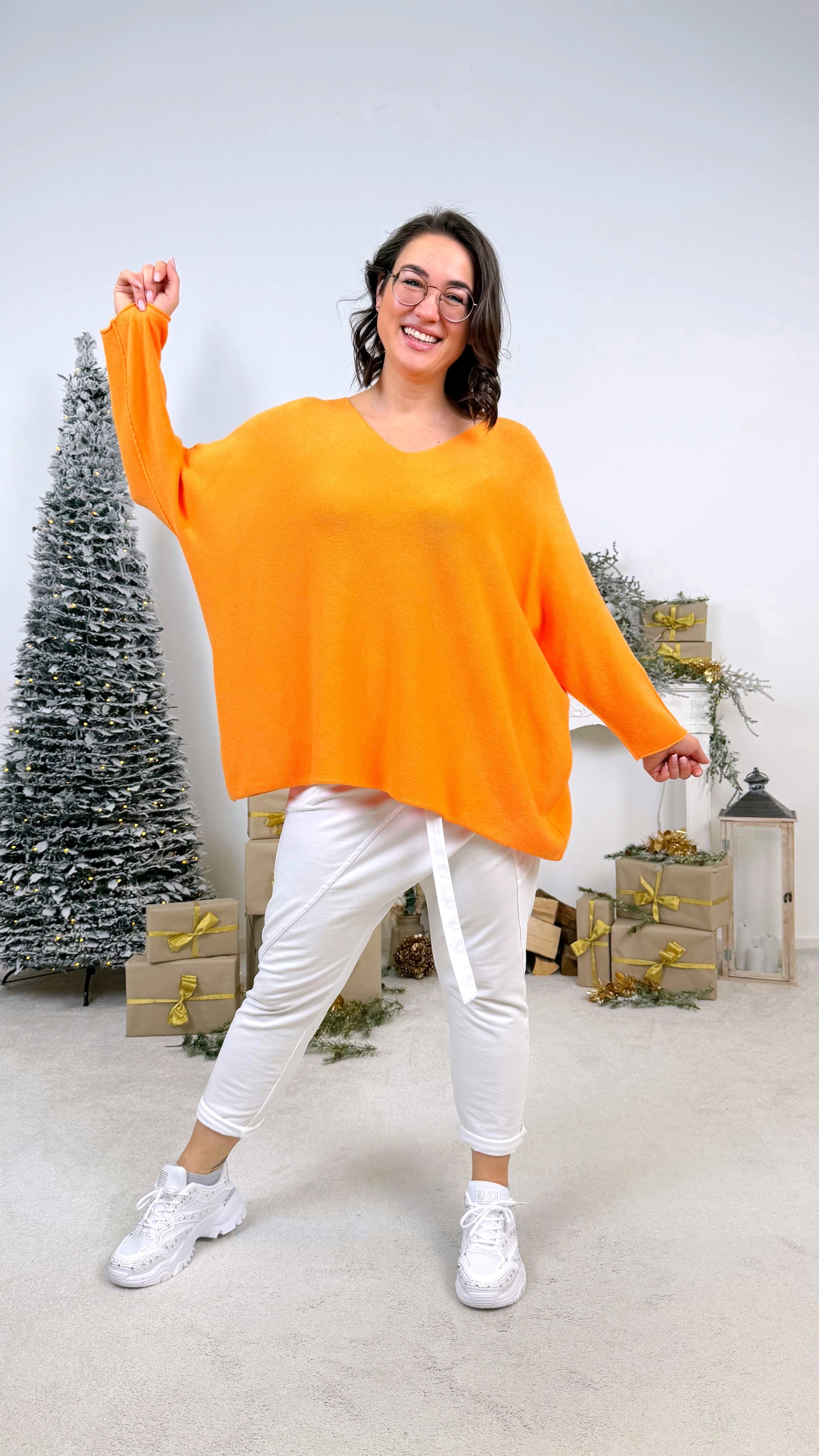 Pullover Pure Basic *Orange*