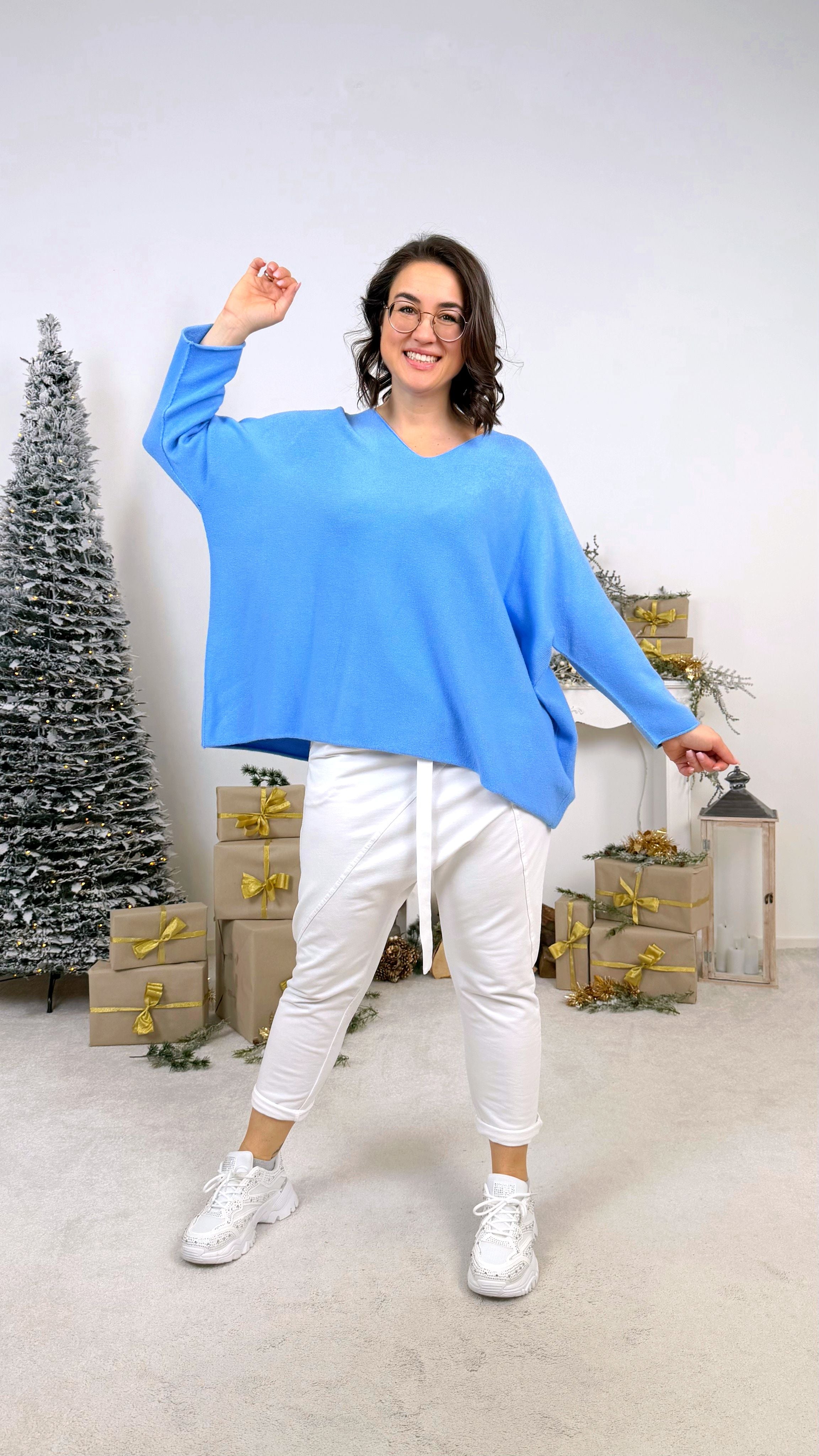 Pullover Pure Basic *Blau*