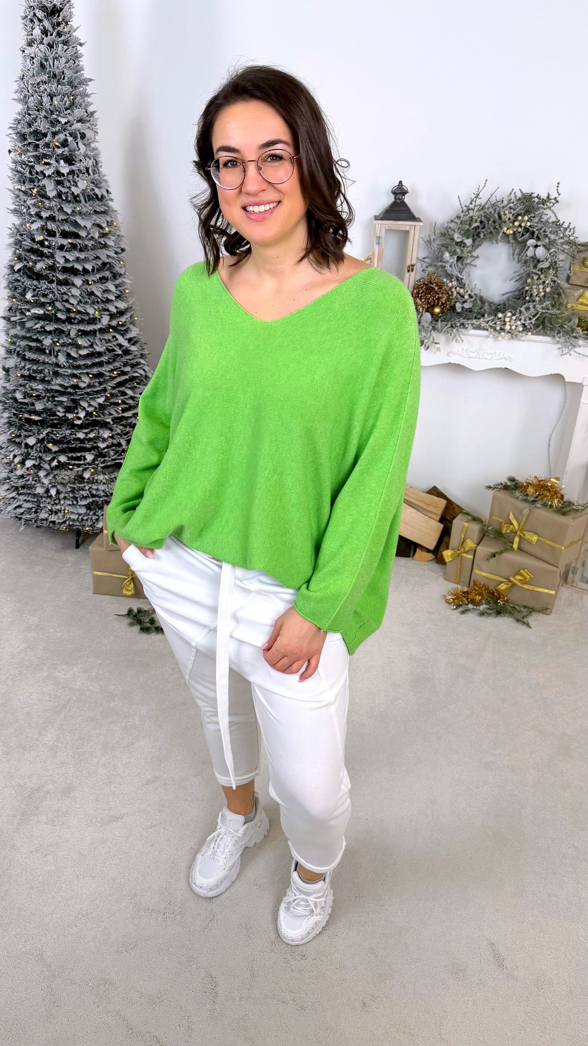 Pullover Pure Basic *Grün*