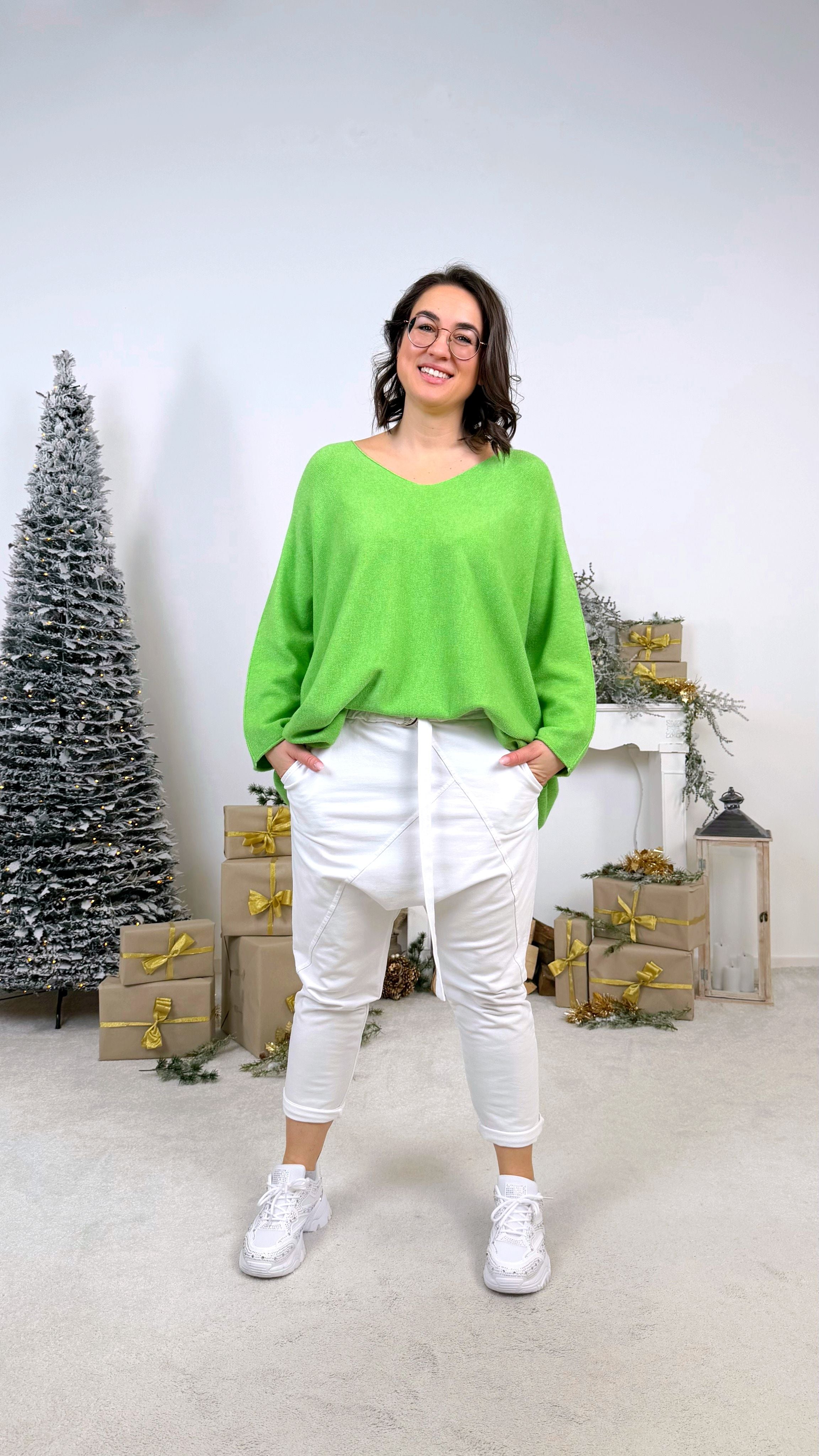 Pullover Pure Basic *Grün*