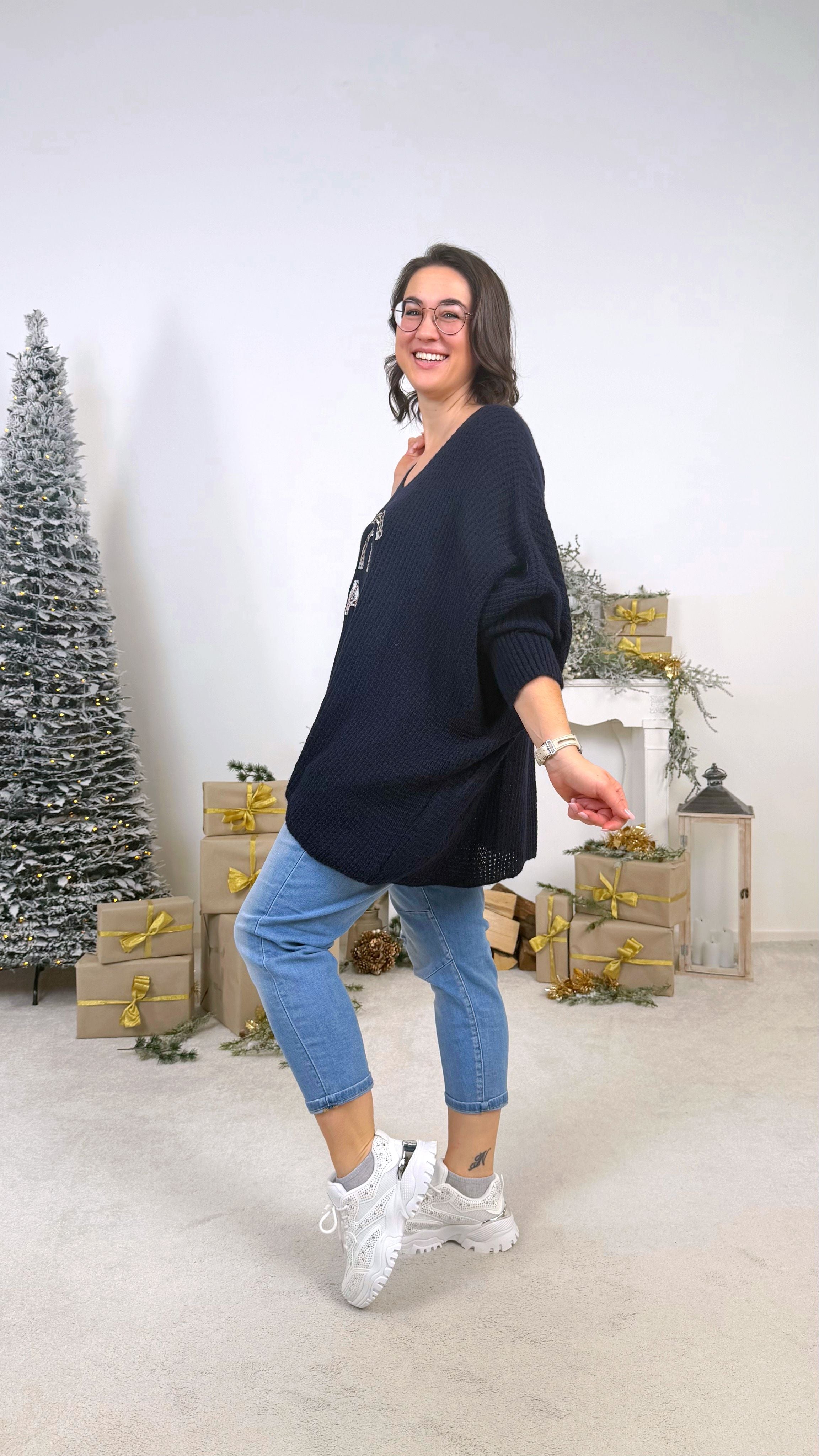 Rollkragenpullover Soft Turtle *Schwarz*