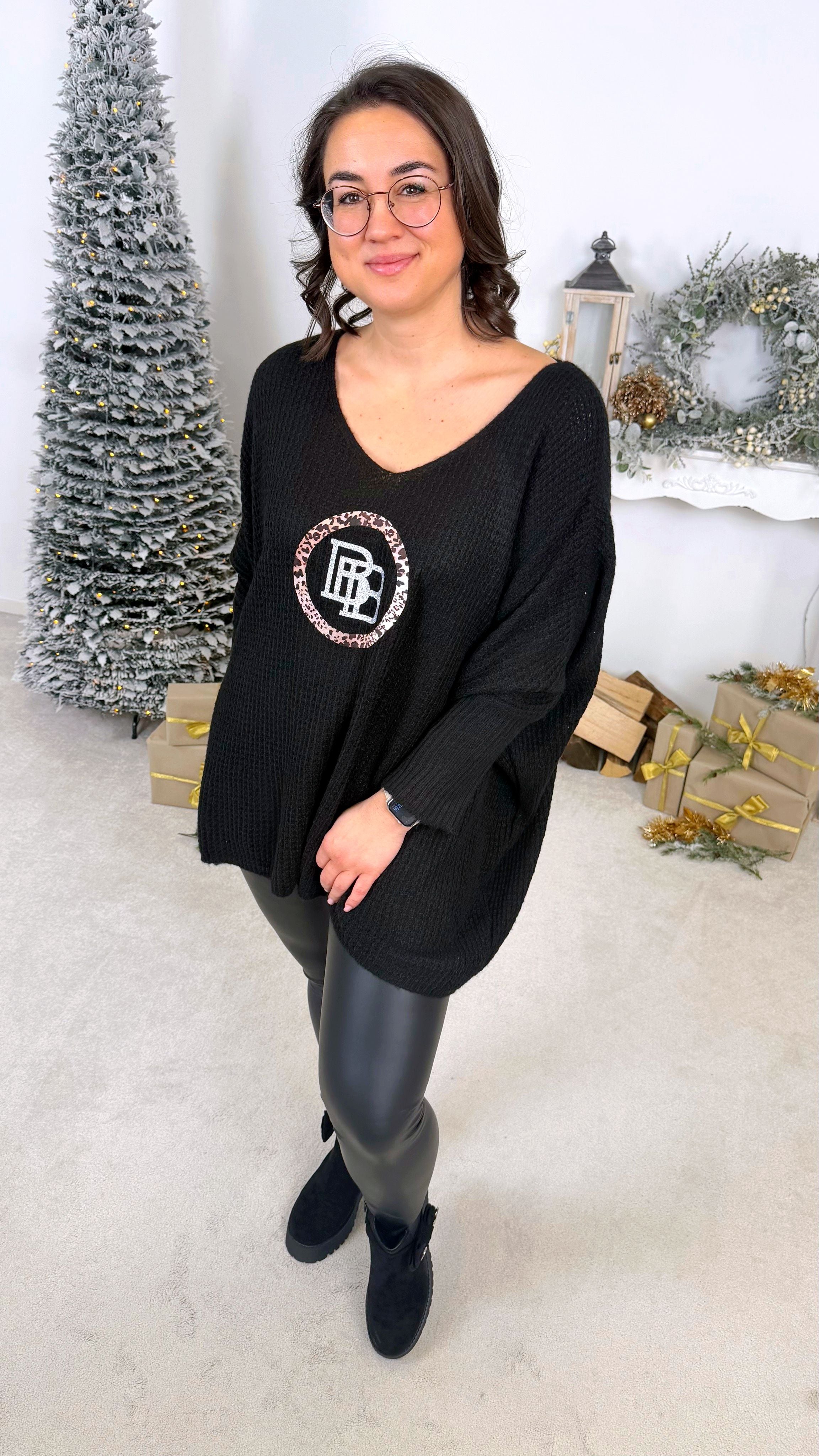 Strickpulli Golden Ring