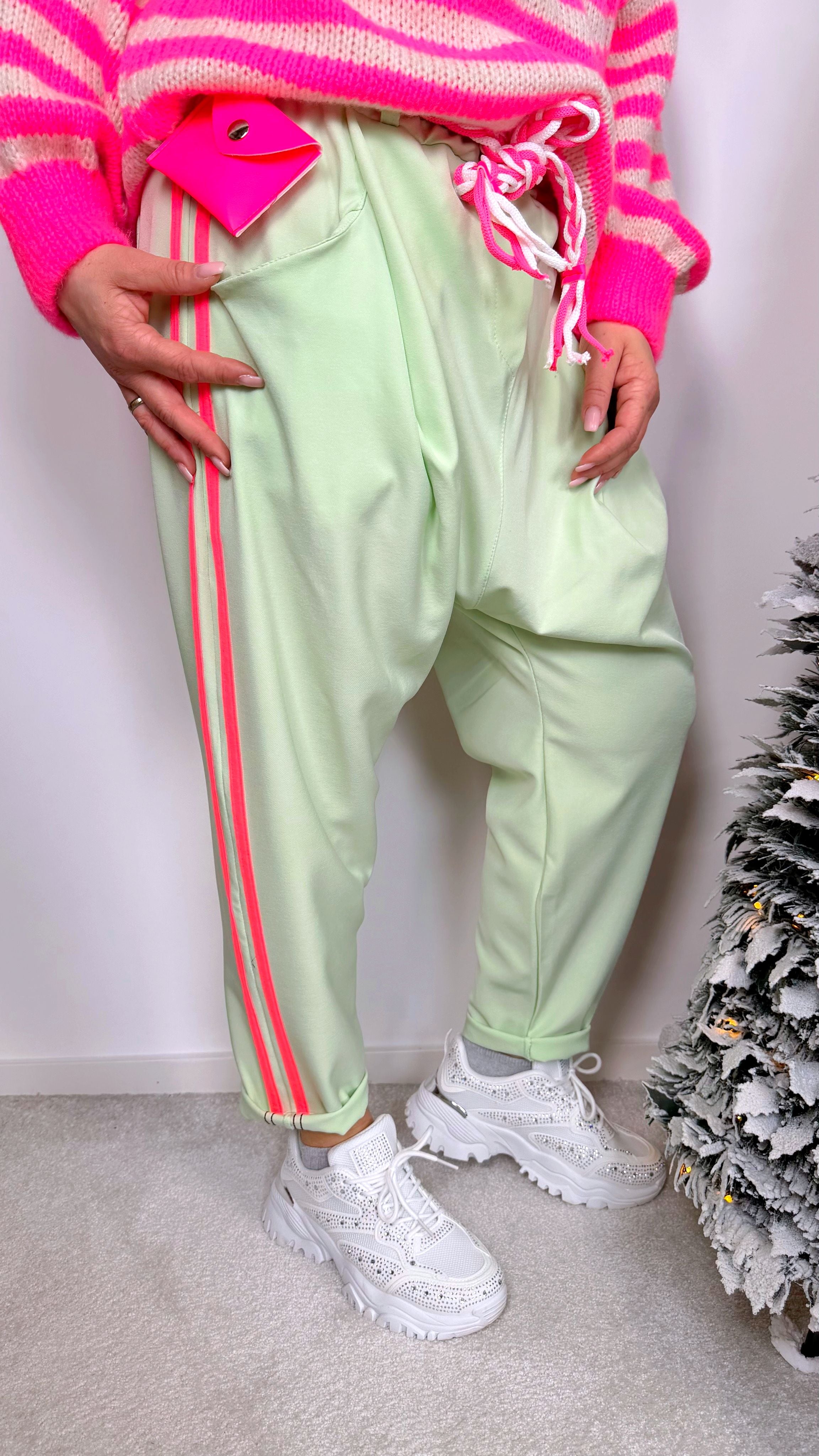 Hose Braided Chic *Mint*