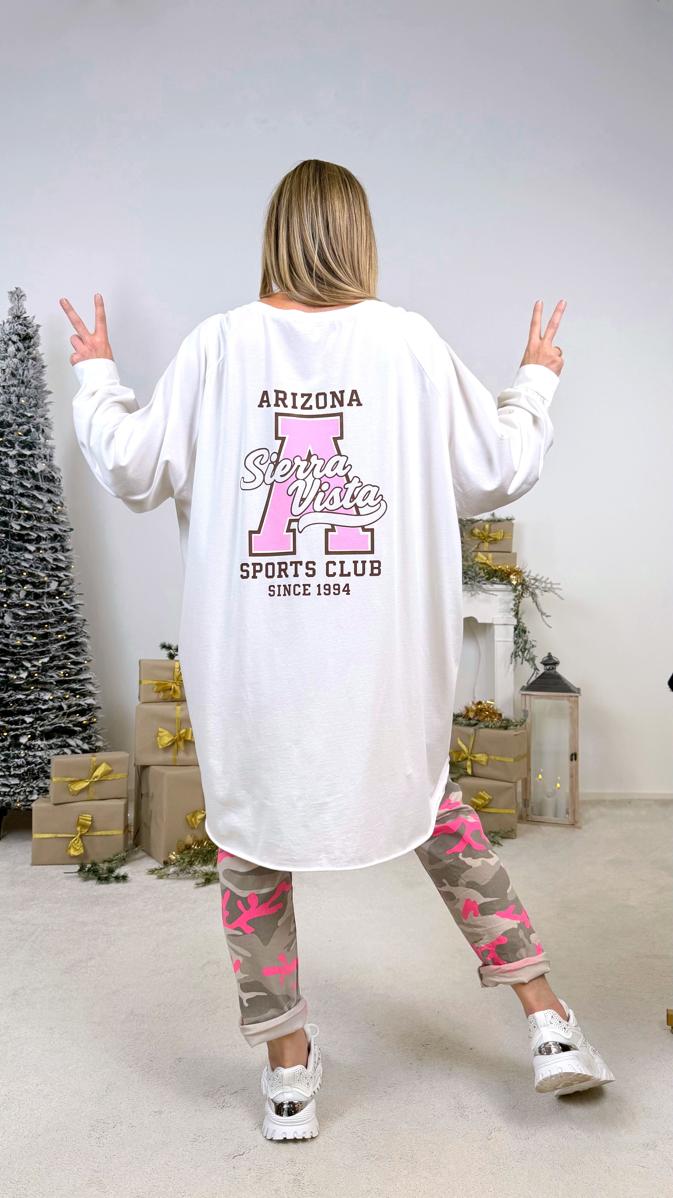 Oversized Shirt Soft Serve Arizona *Weiß*