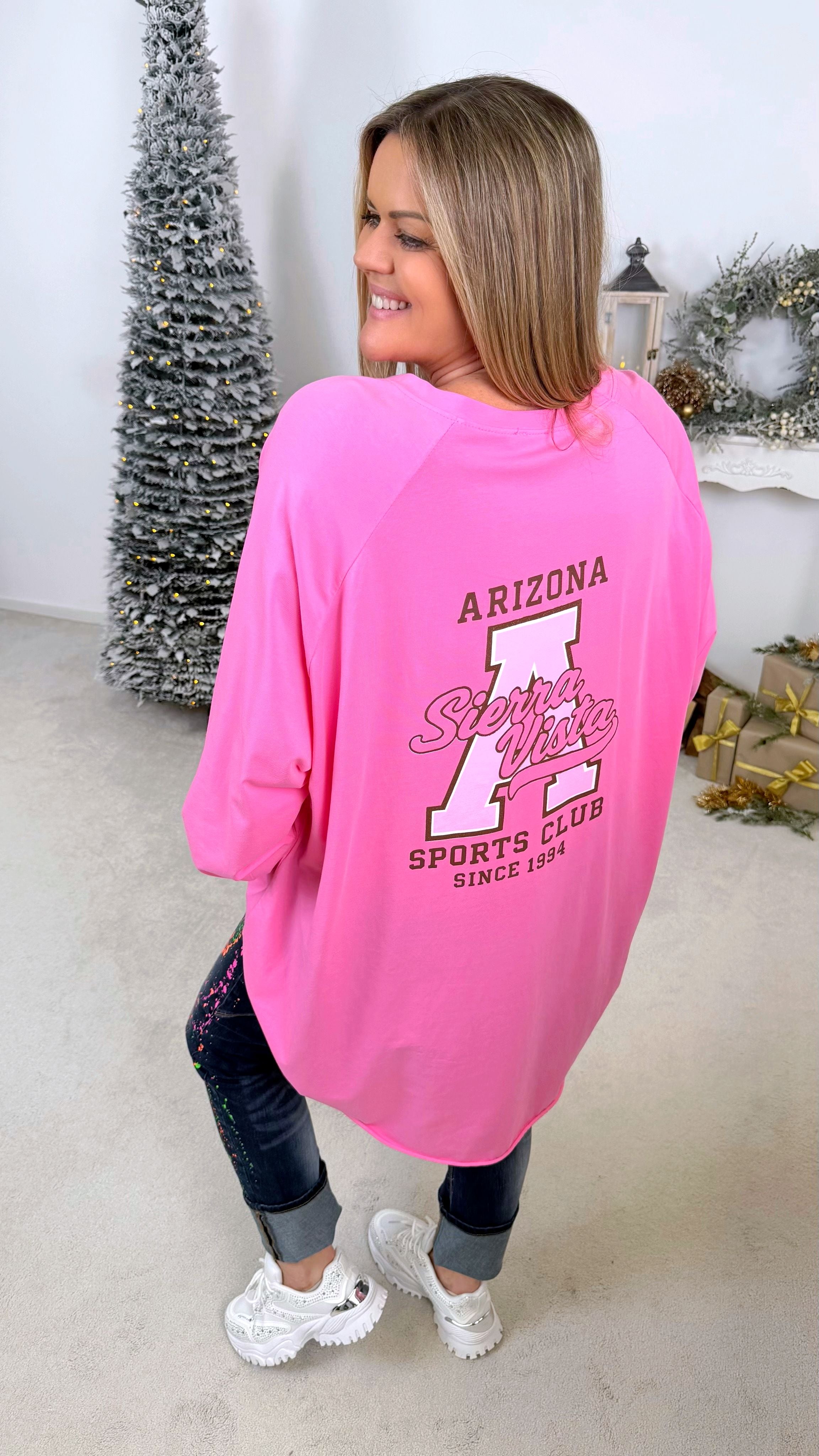 Oversized Shirt Soft Serve Arizona *Pink*