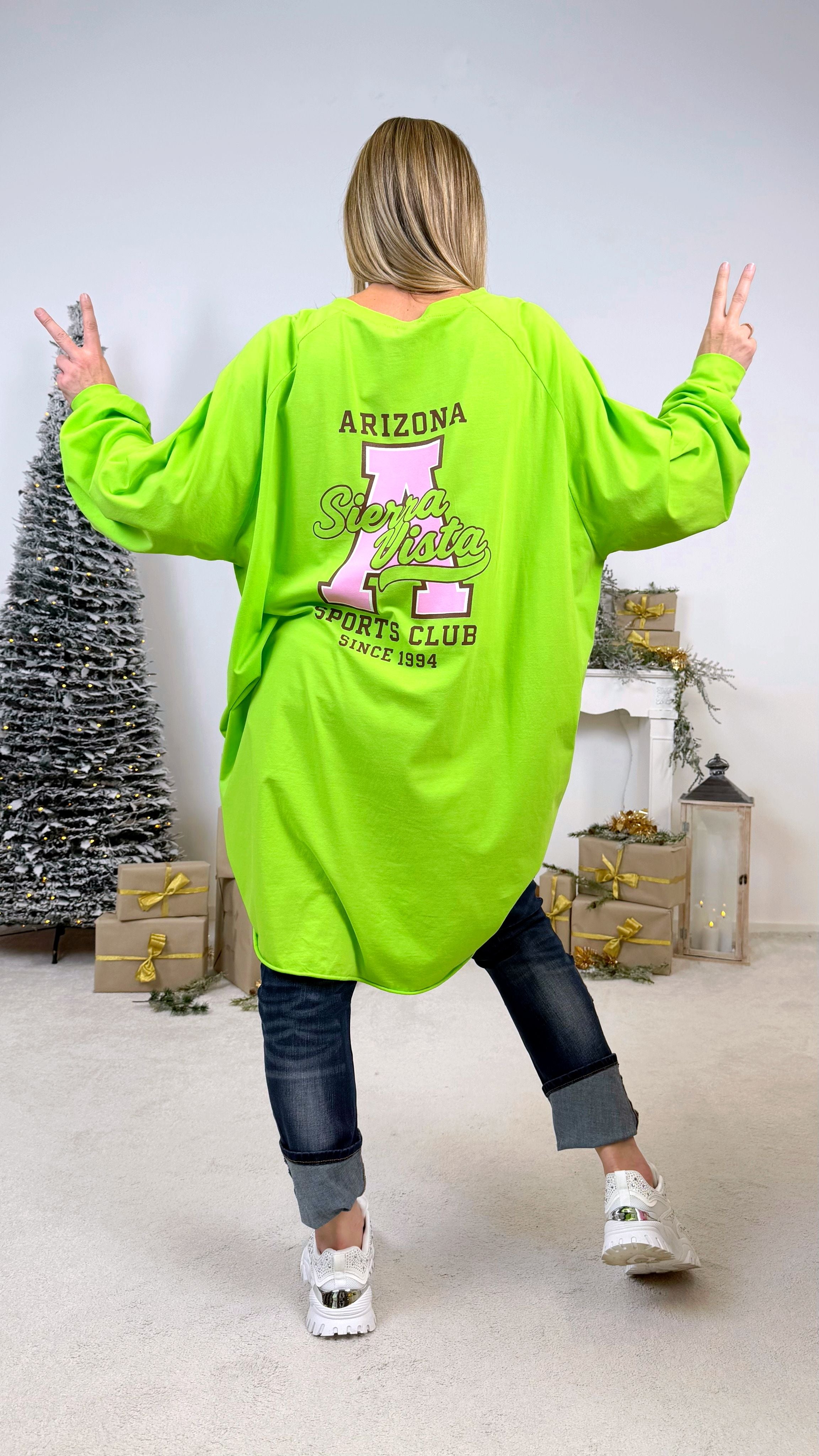 Oversized Shirt Soft Serve Arizona *Grün*