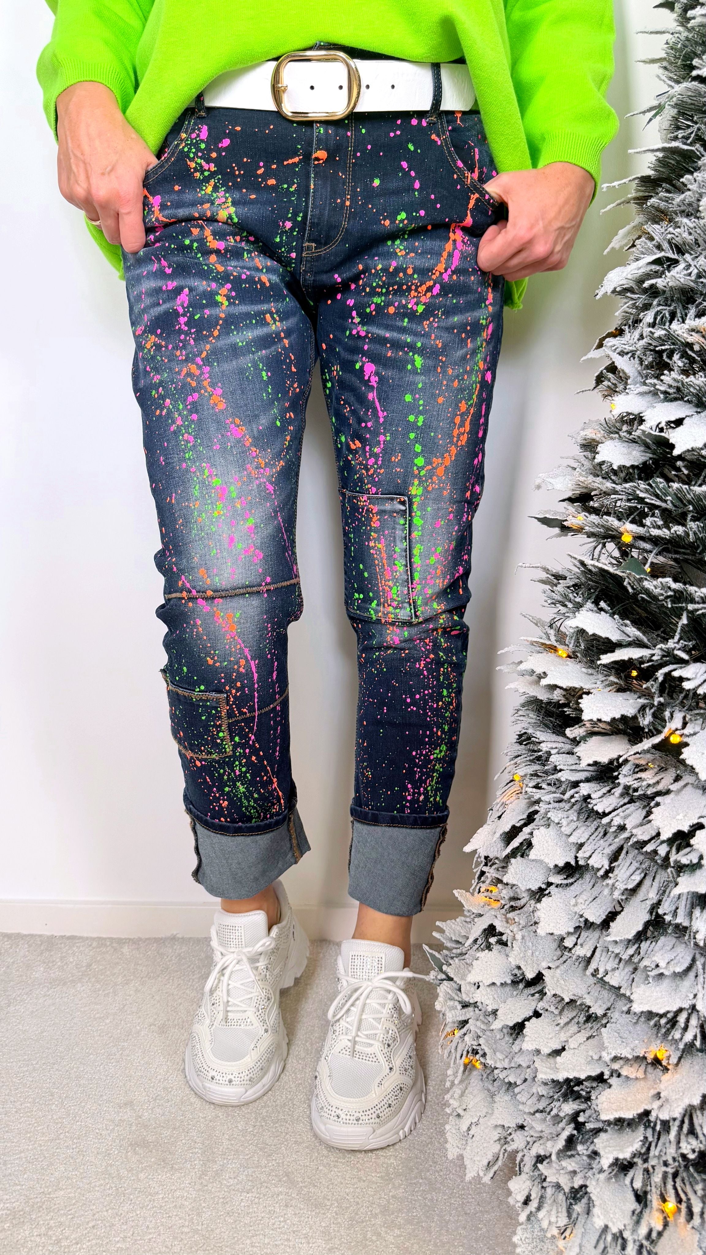 Jeans Neon Splash Denim (SW 1642)