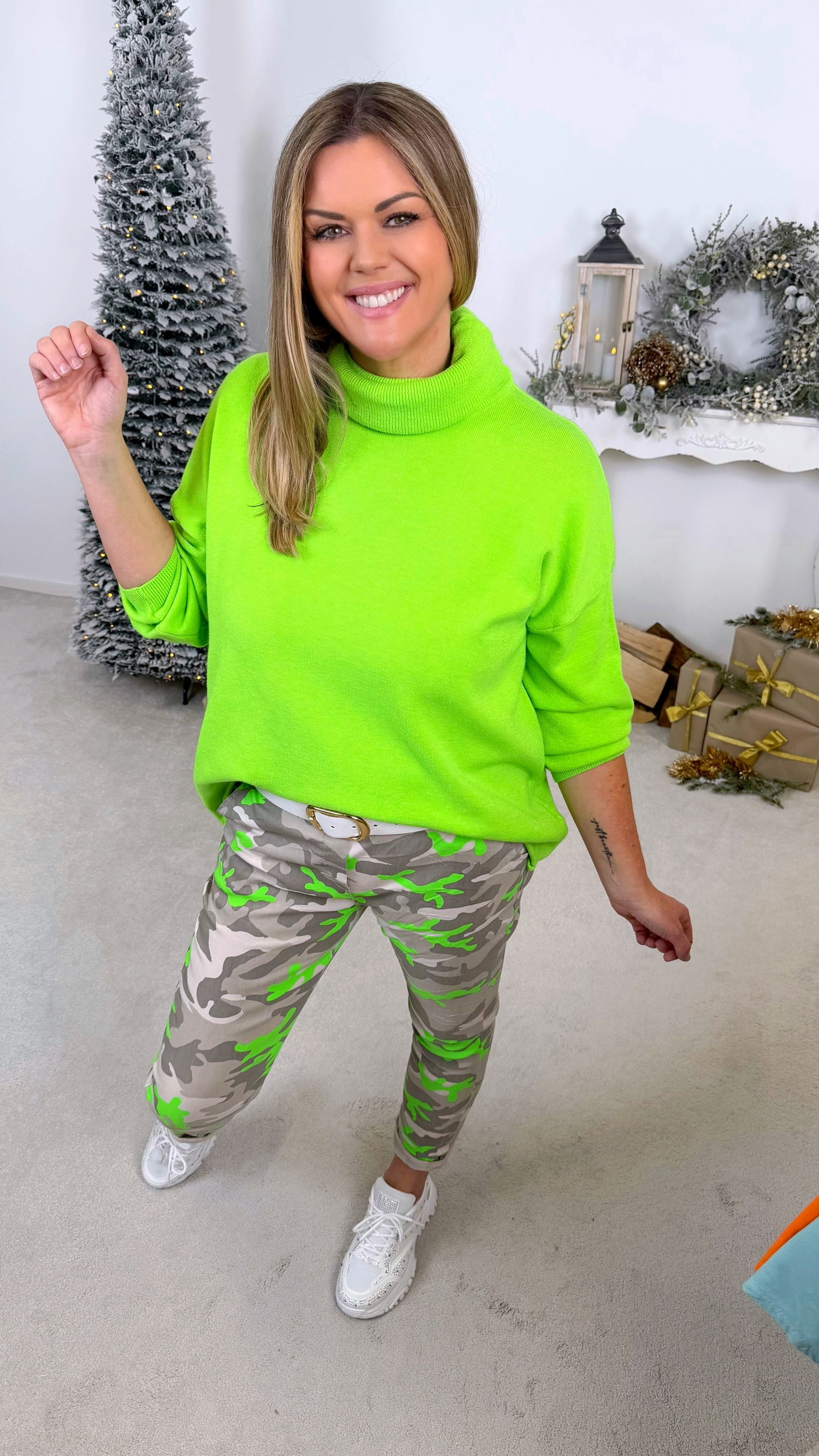 Jogpants Urban Lime *Beige/Grün*