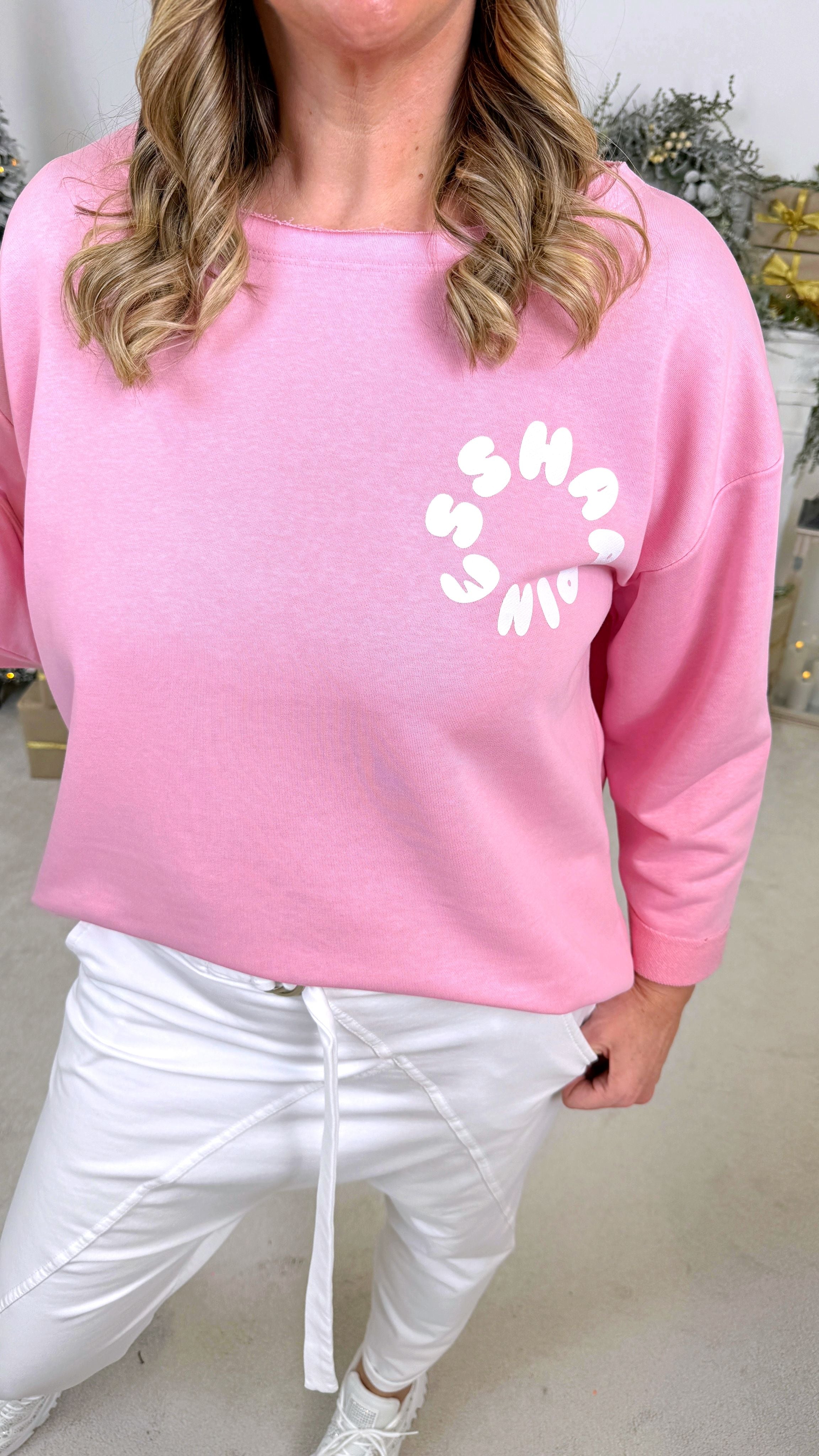 Pullover Happiness Circle *Babypink*