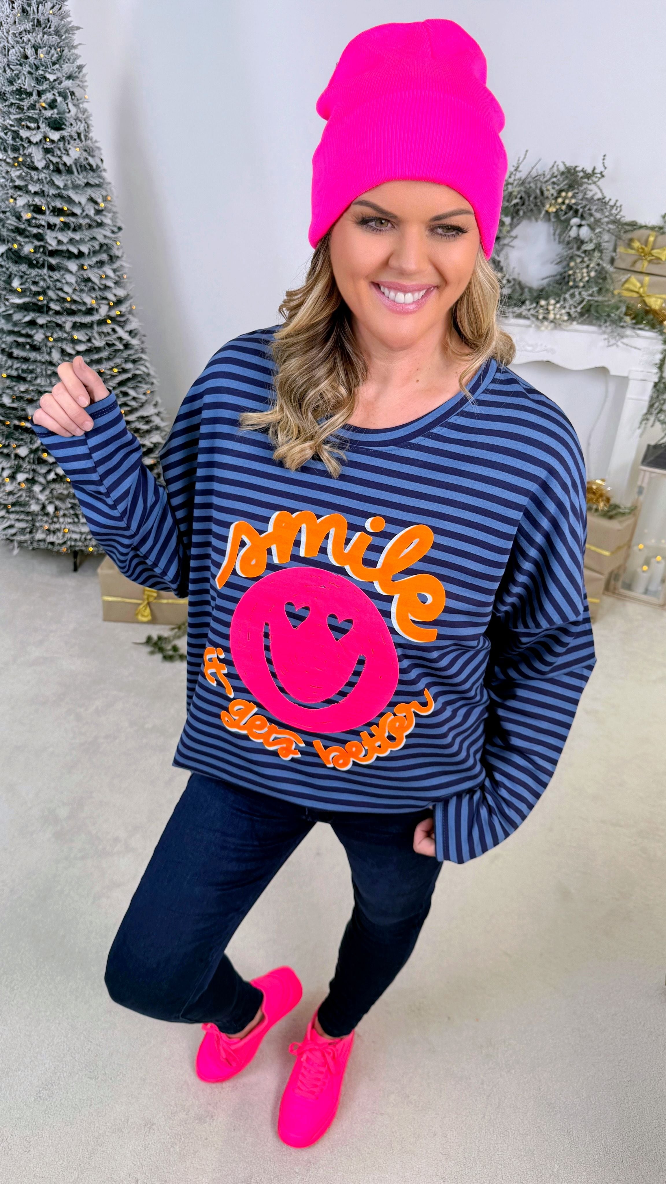 Pullover Sunny Mood *Blau*