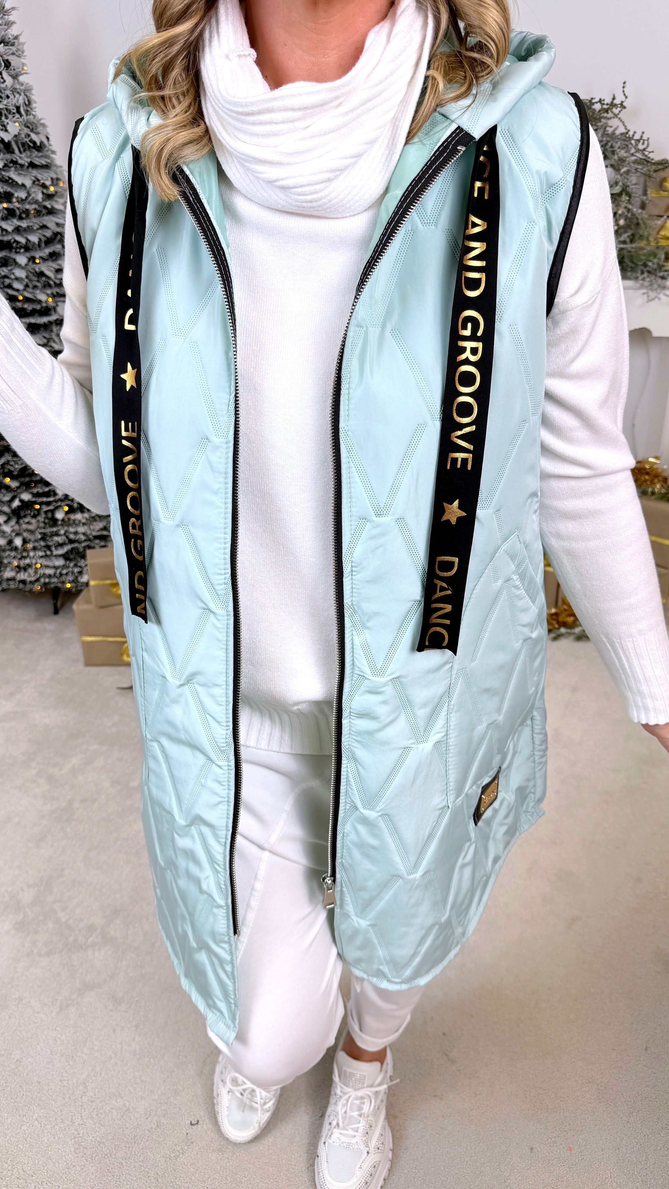 Dünne Steppweste Active Star *Mint*