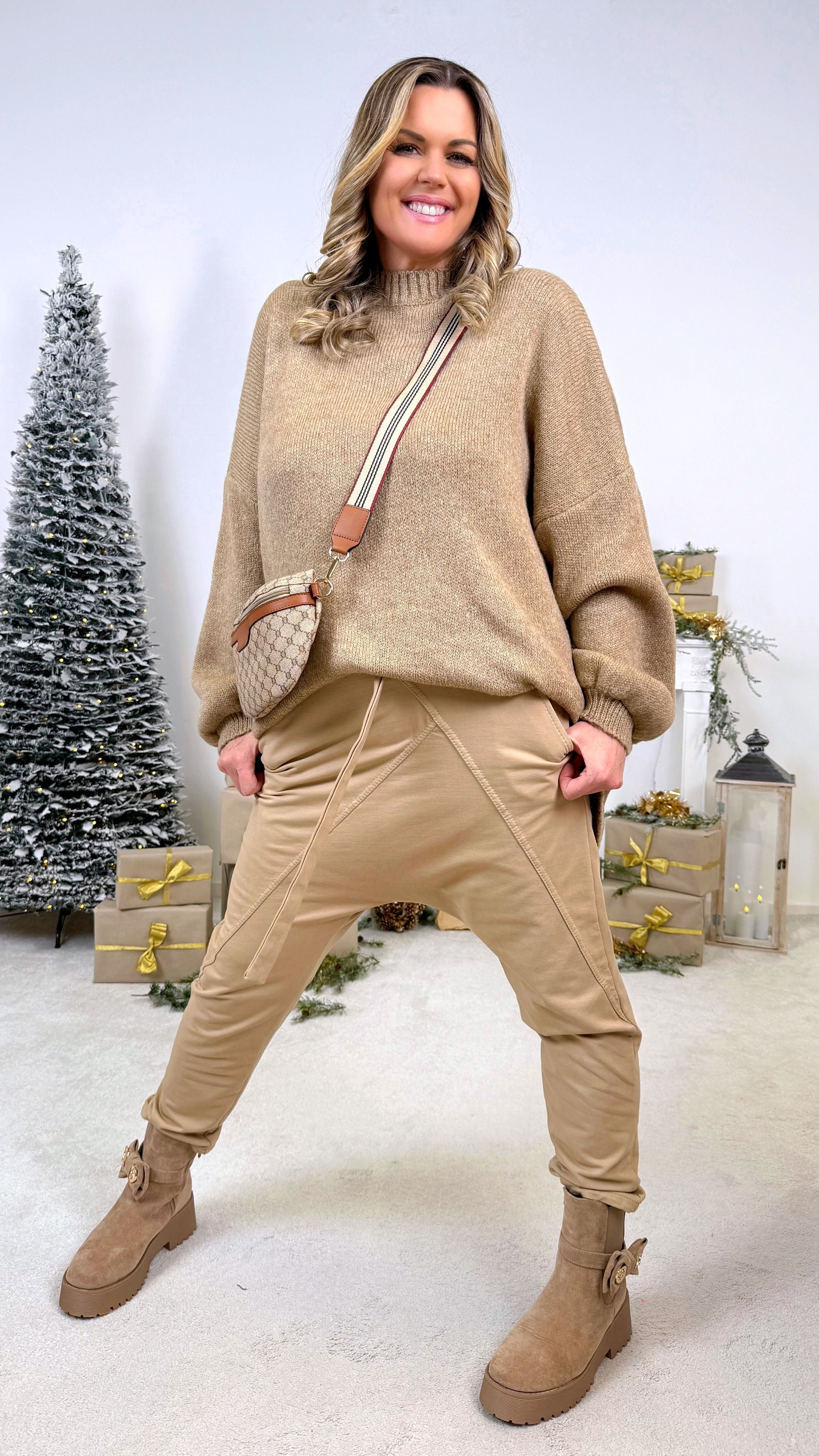 Baggy Hose Liam *Camel Hell*