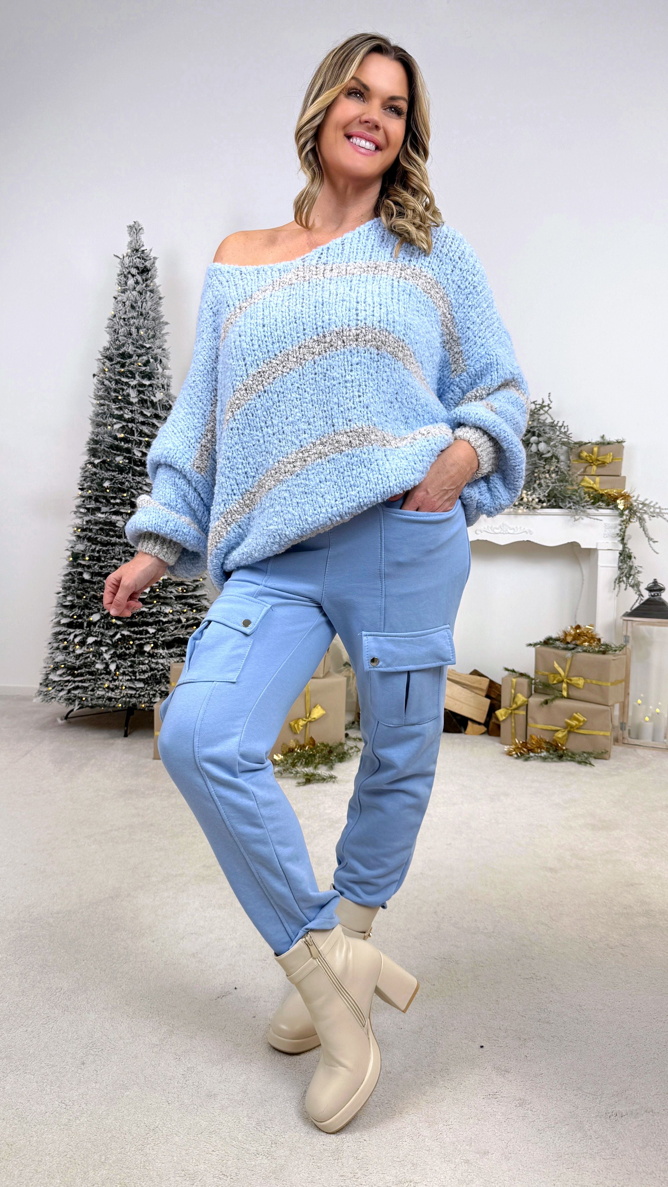 Sweathose Pocket Motion *Hellblau*