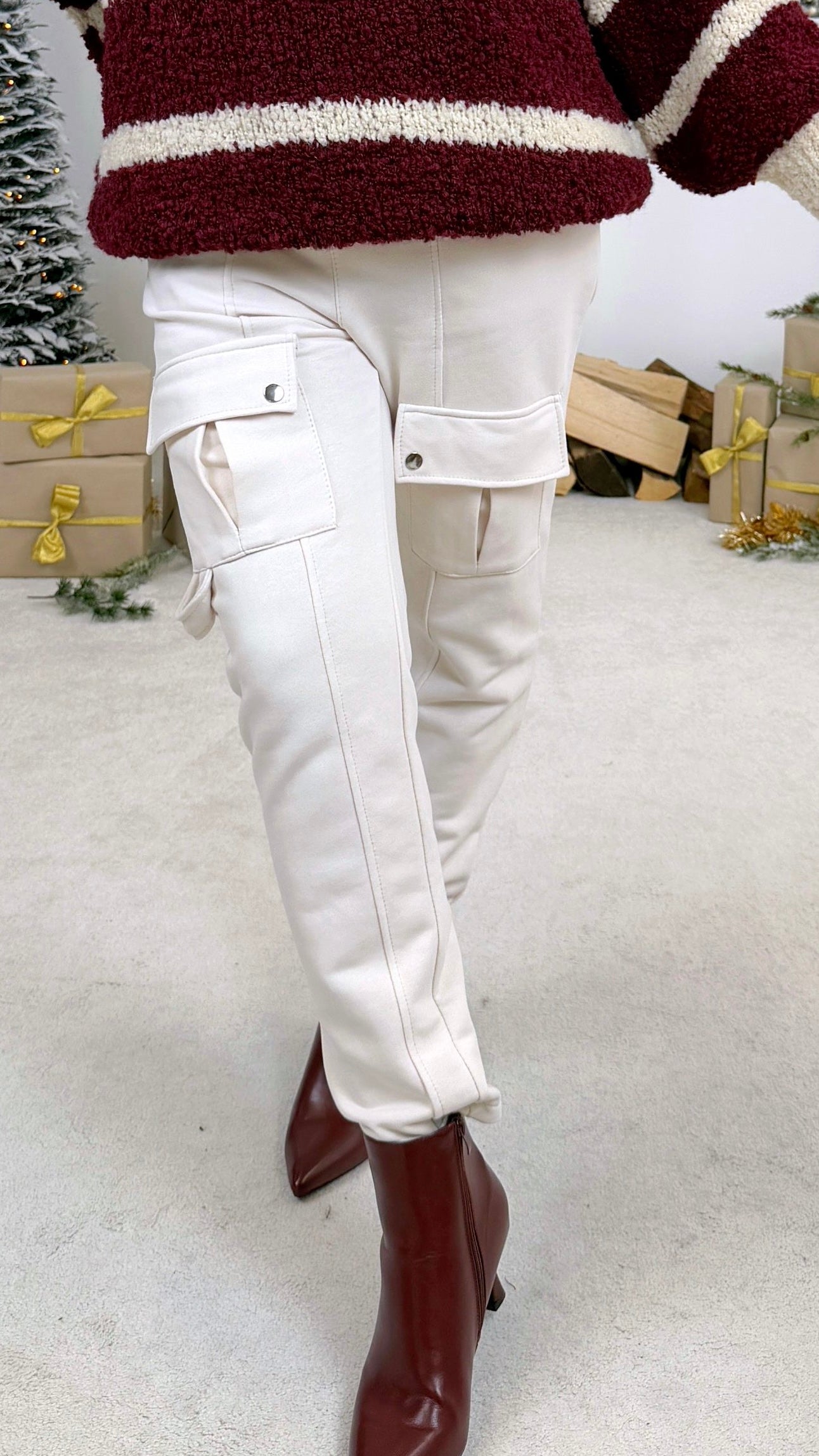 Sweathose Pocket Motion *Creme*