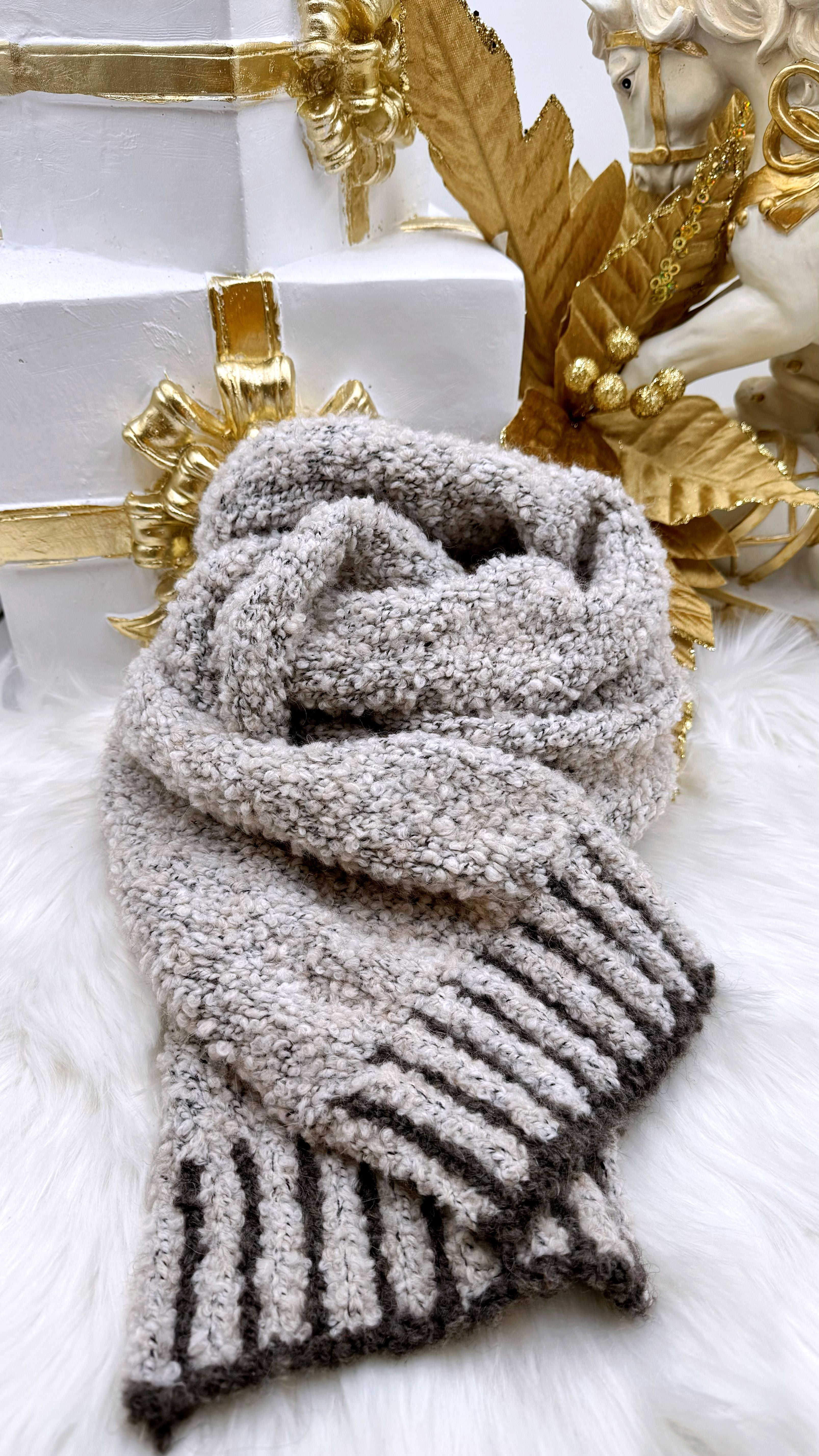 Schal Soft Dream *Beige/Taupe*