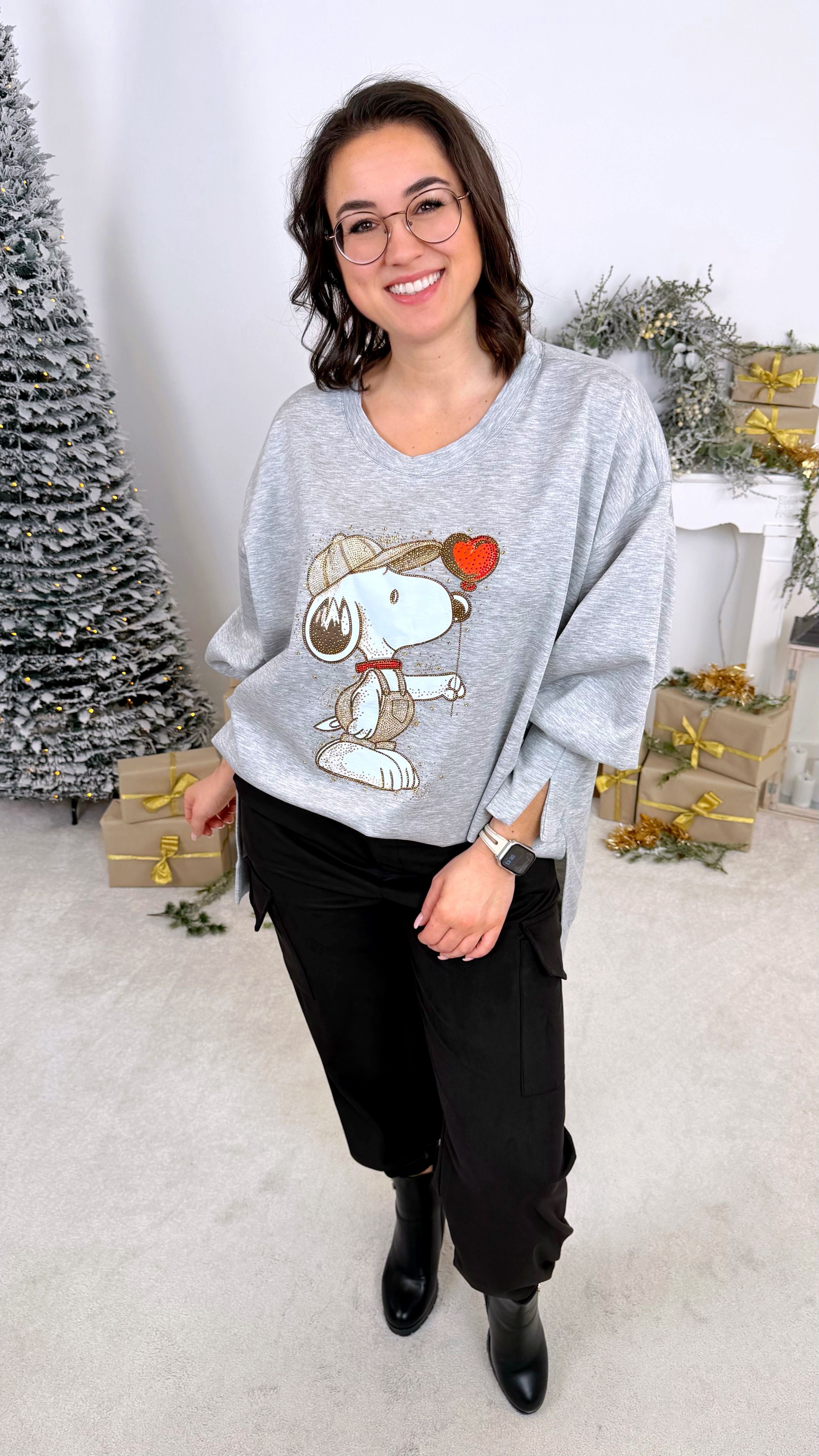 Sweatshirt Sparkle Pup *Grau*