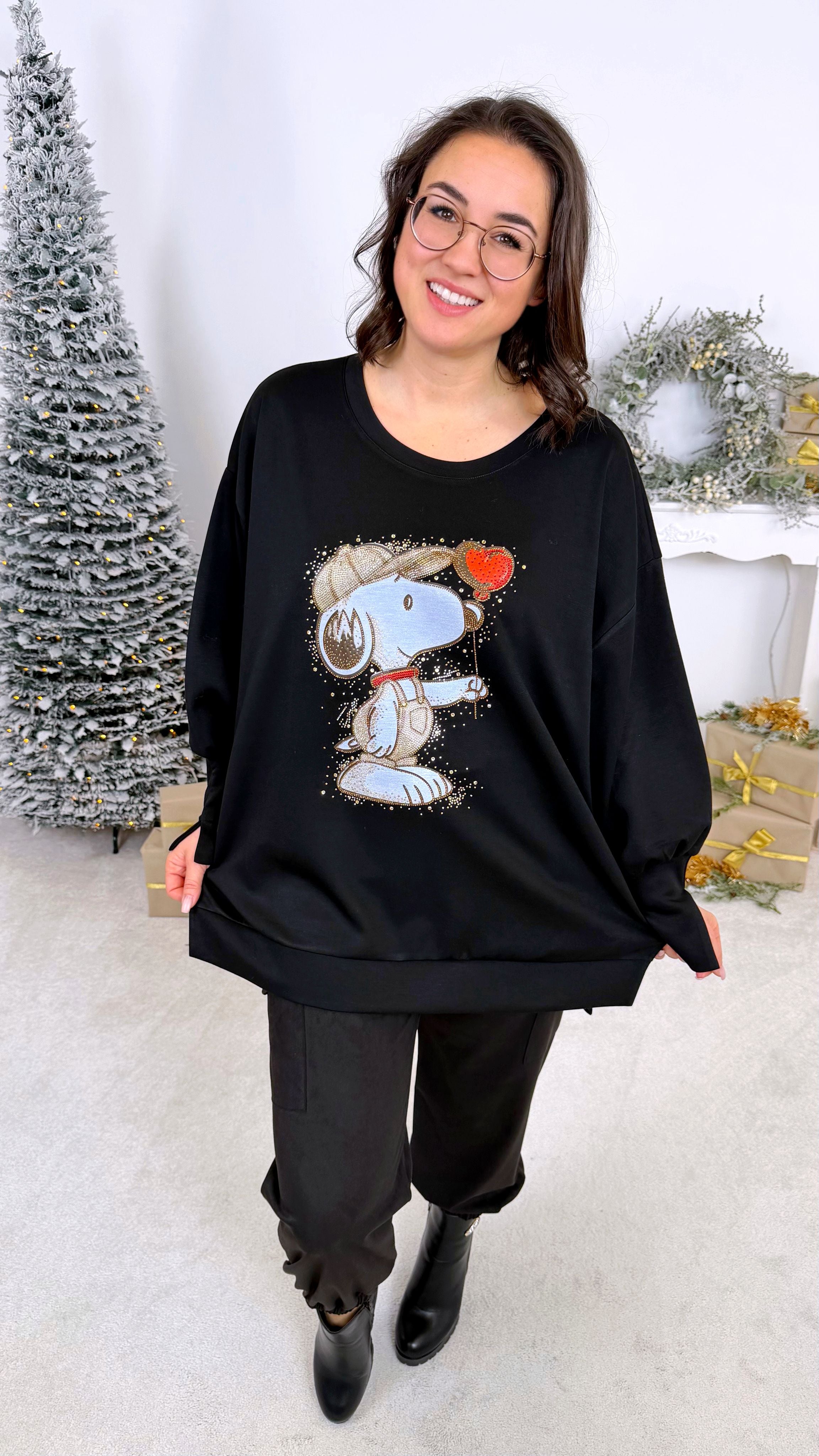 Sweatshirt Sparkle Pup *Schwarz*