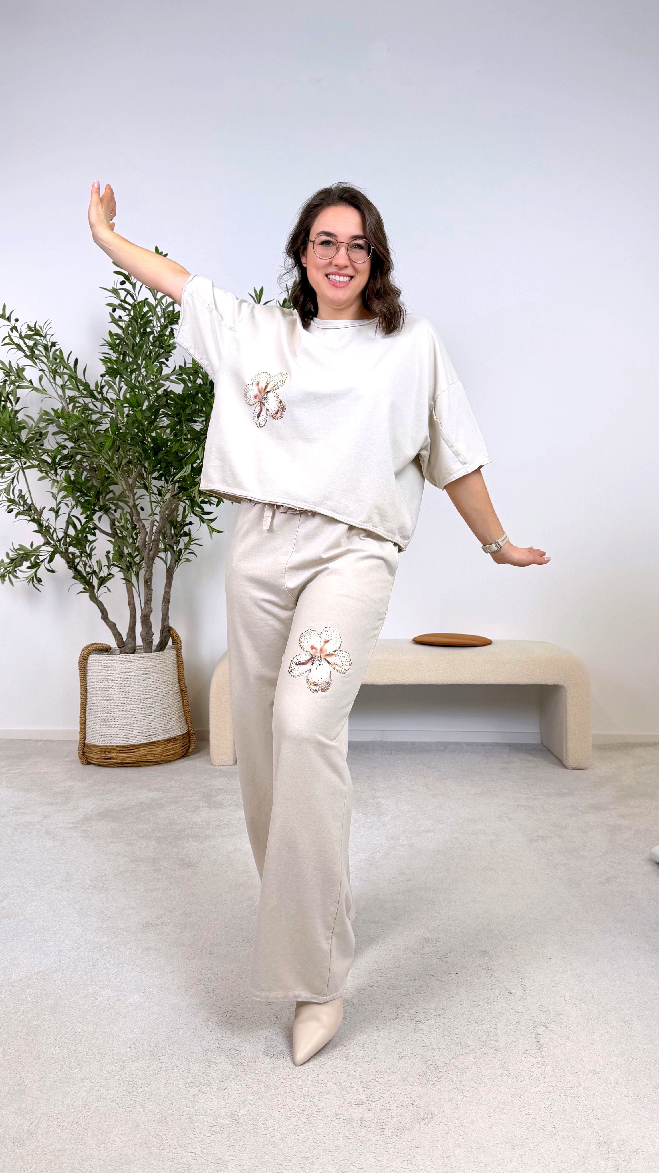 Hose Flower Whisper *Beige*