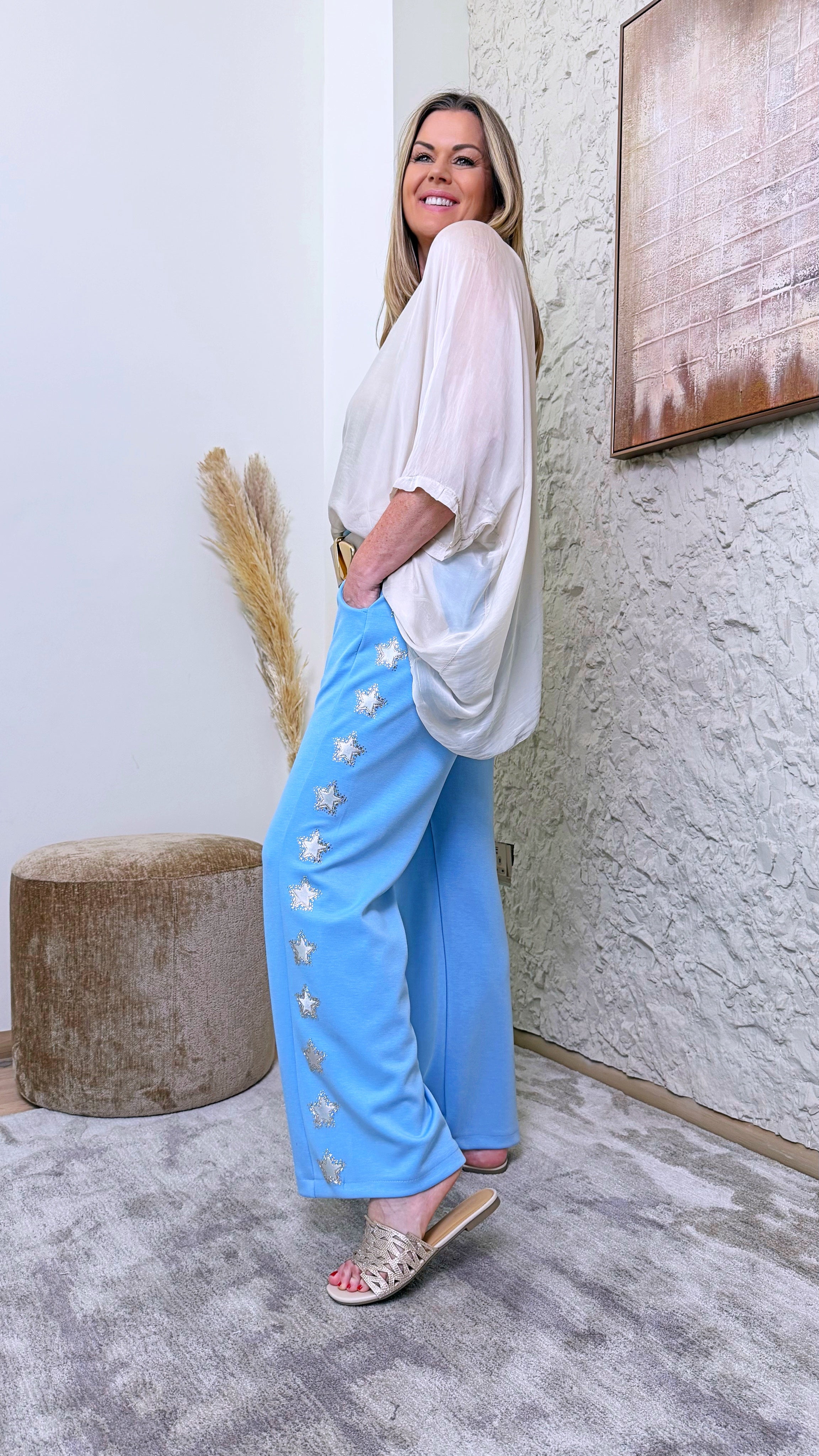 Seidenbluse Flow Dream *Beige*