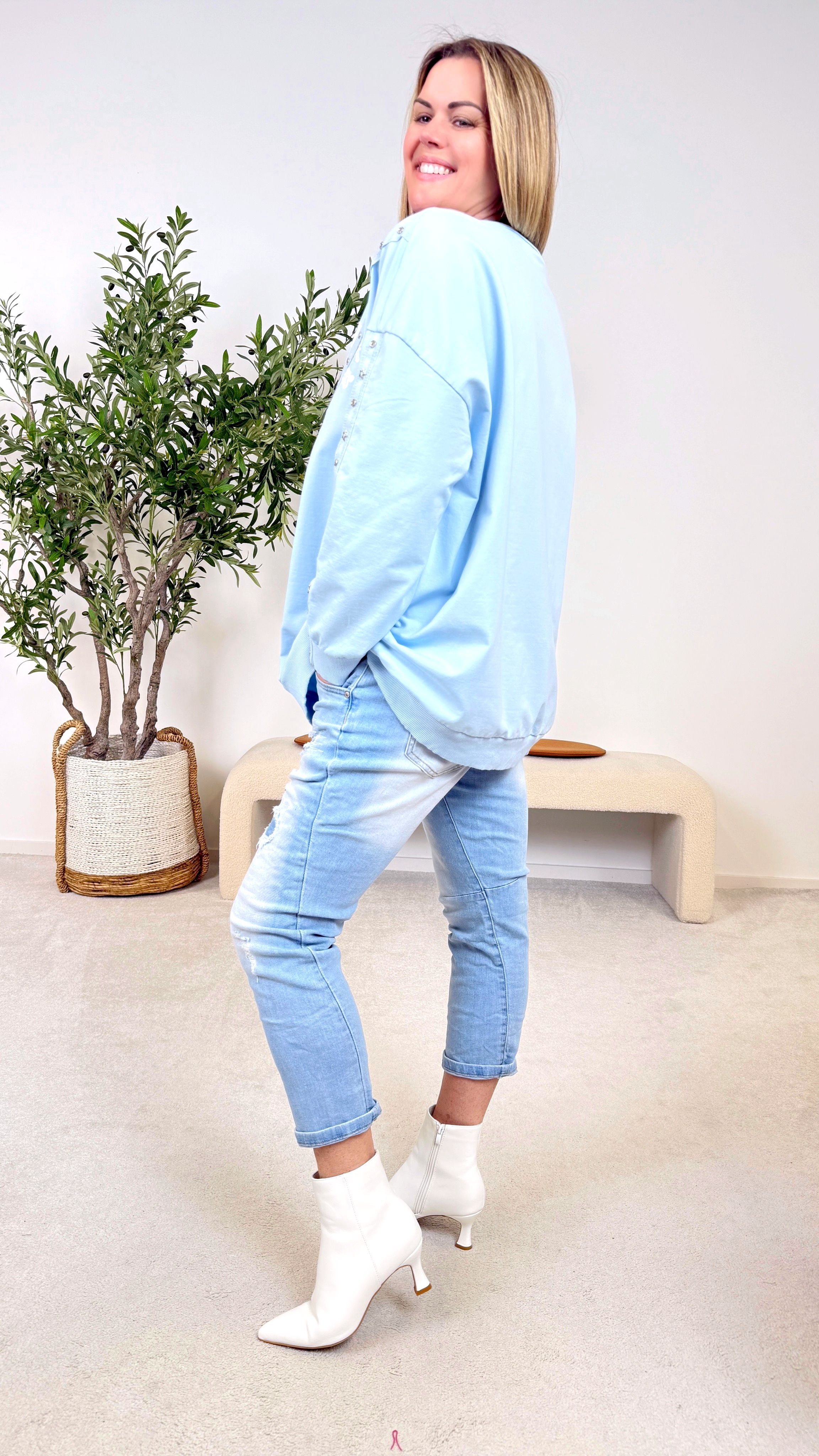 Pullover Urban Love *Blau*