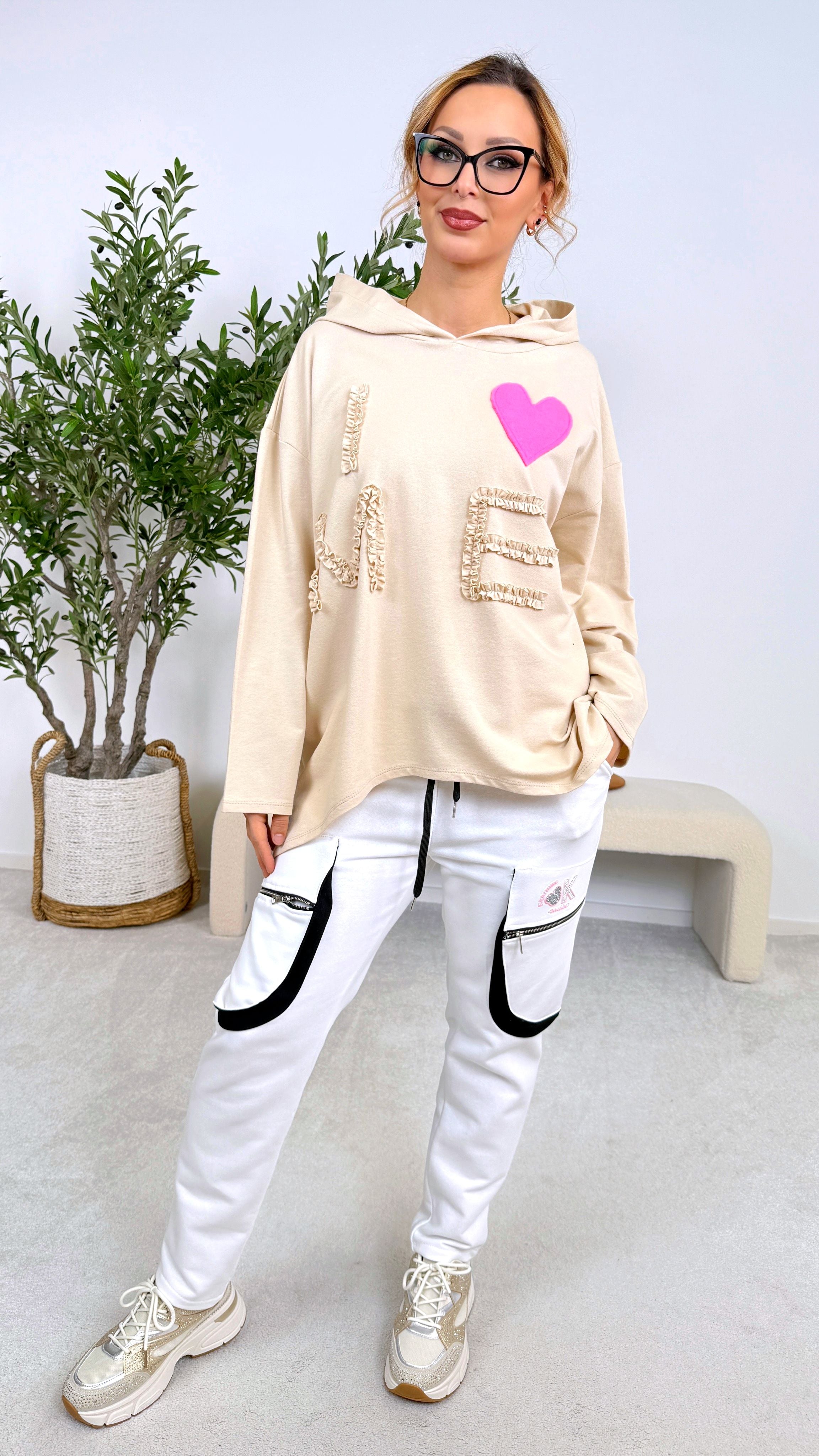 Sweathose No Rules *Weiß*