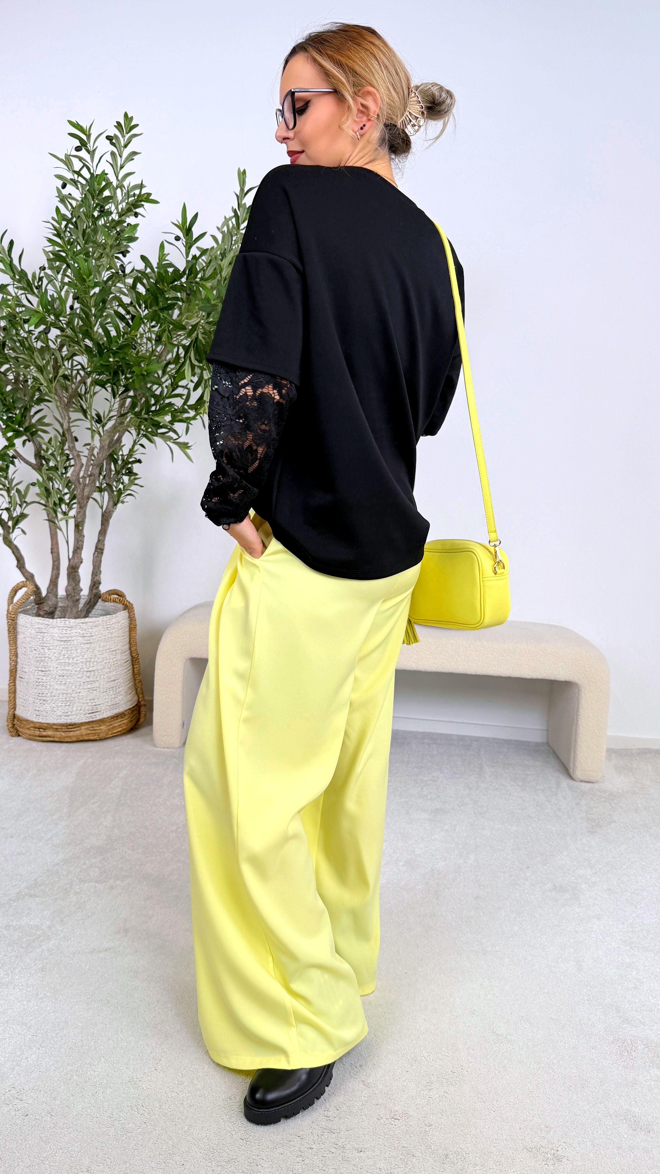 Sweatshirt Romance Everyday *Schwarz*