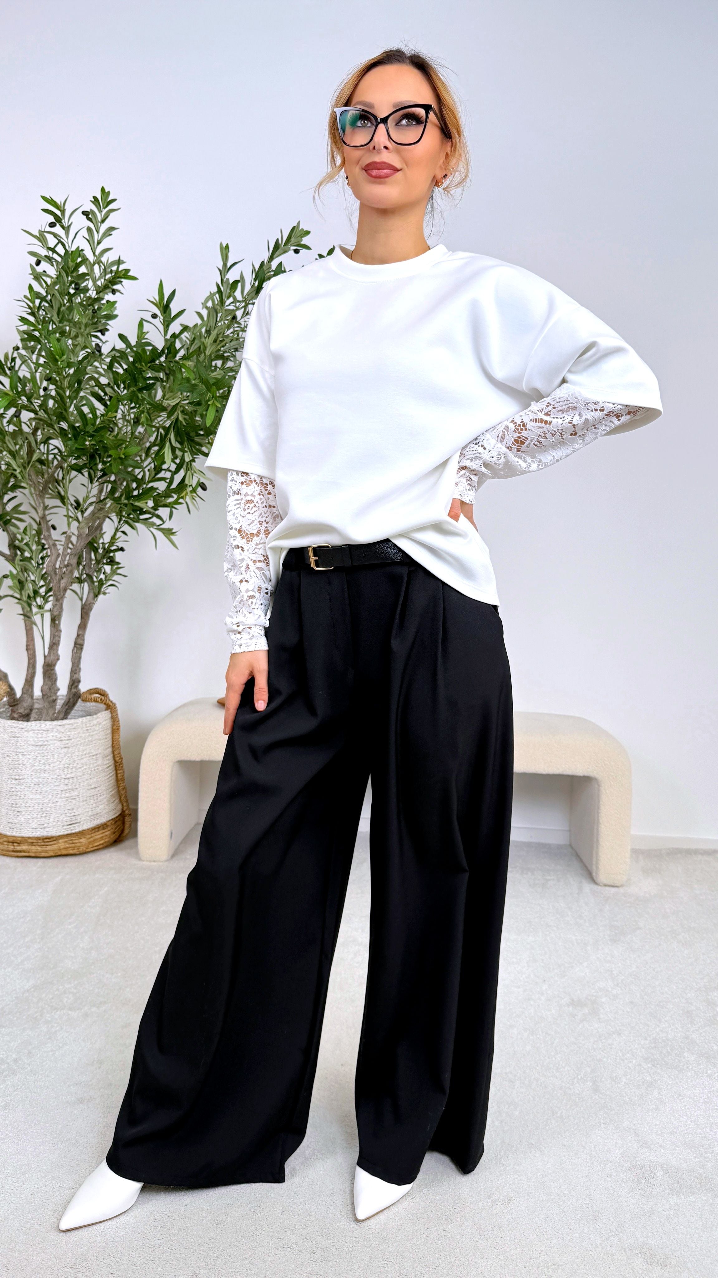 Sweatshirt Romance Everyday *Weiß*