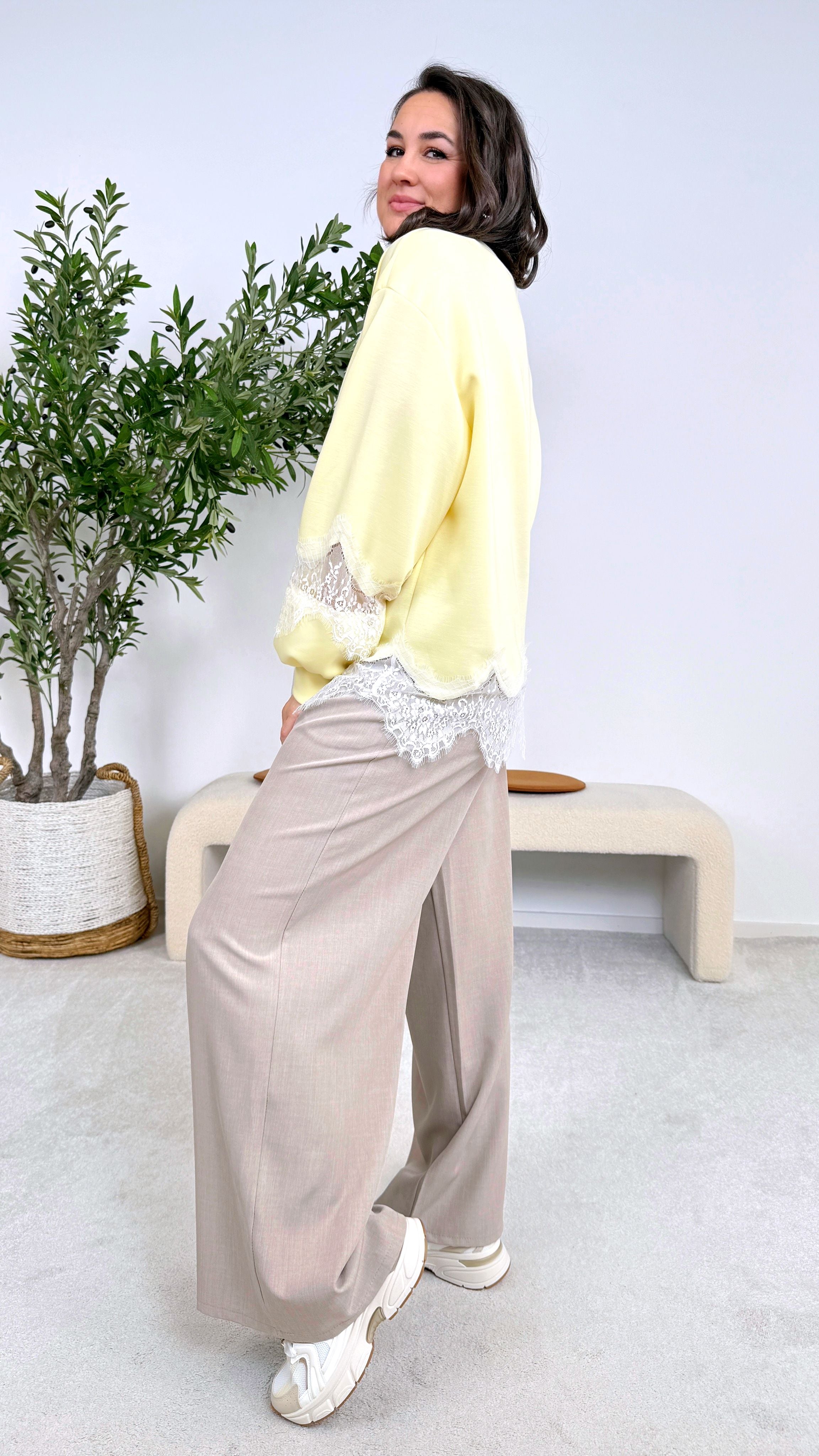 Sweatshirt Soft Beauty *Gelb*