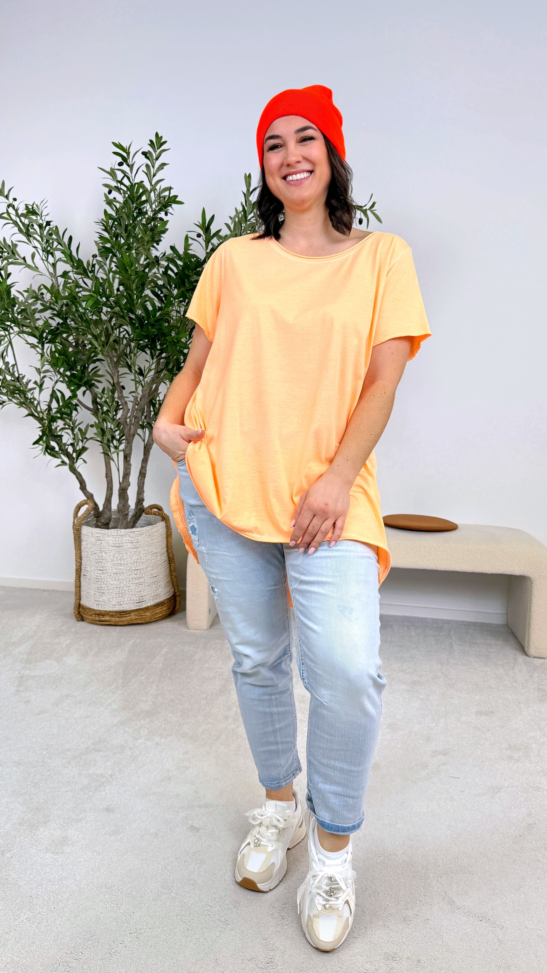 T-Shirt Casual Soul *Neon Orange*