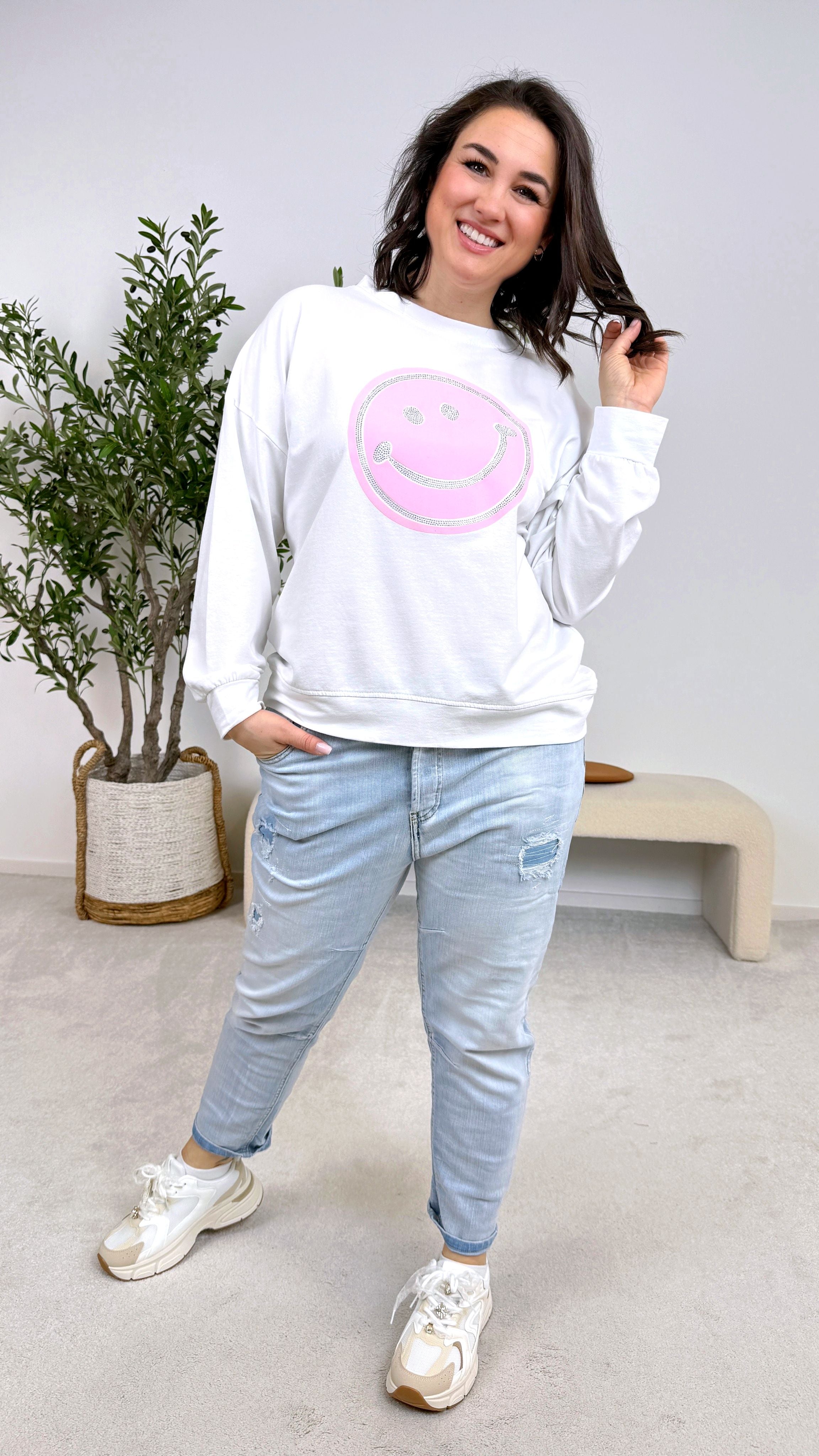 Pullover Feel-Good Darling *Weiß*